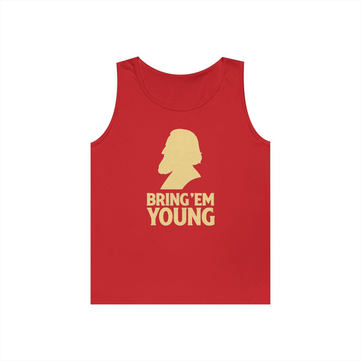 Color: Red | Bring Em Young Tank Top