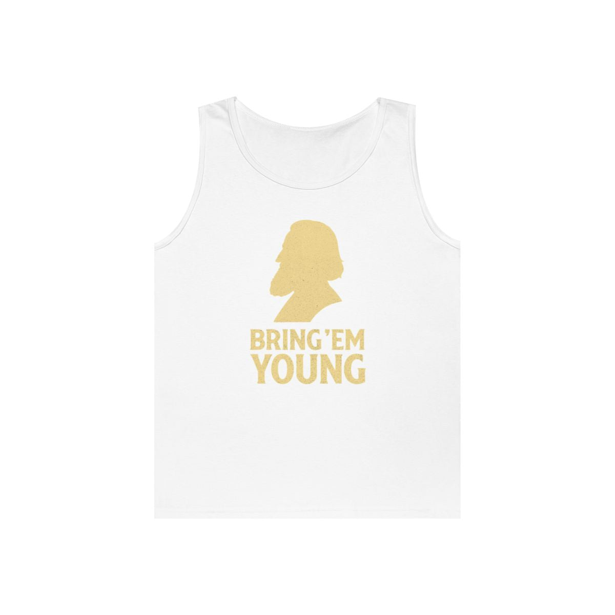Color: White | Bring Em Young Tank Top