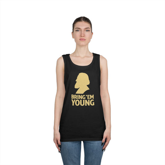 Color: Black | Bring Em Young Tank Top
