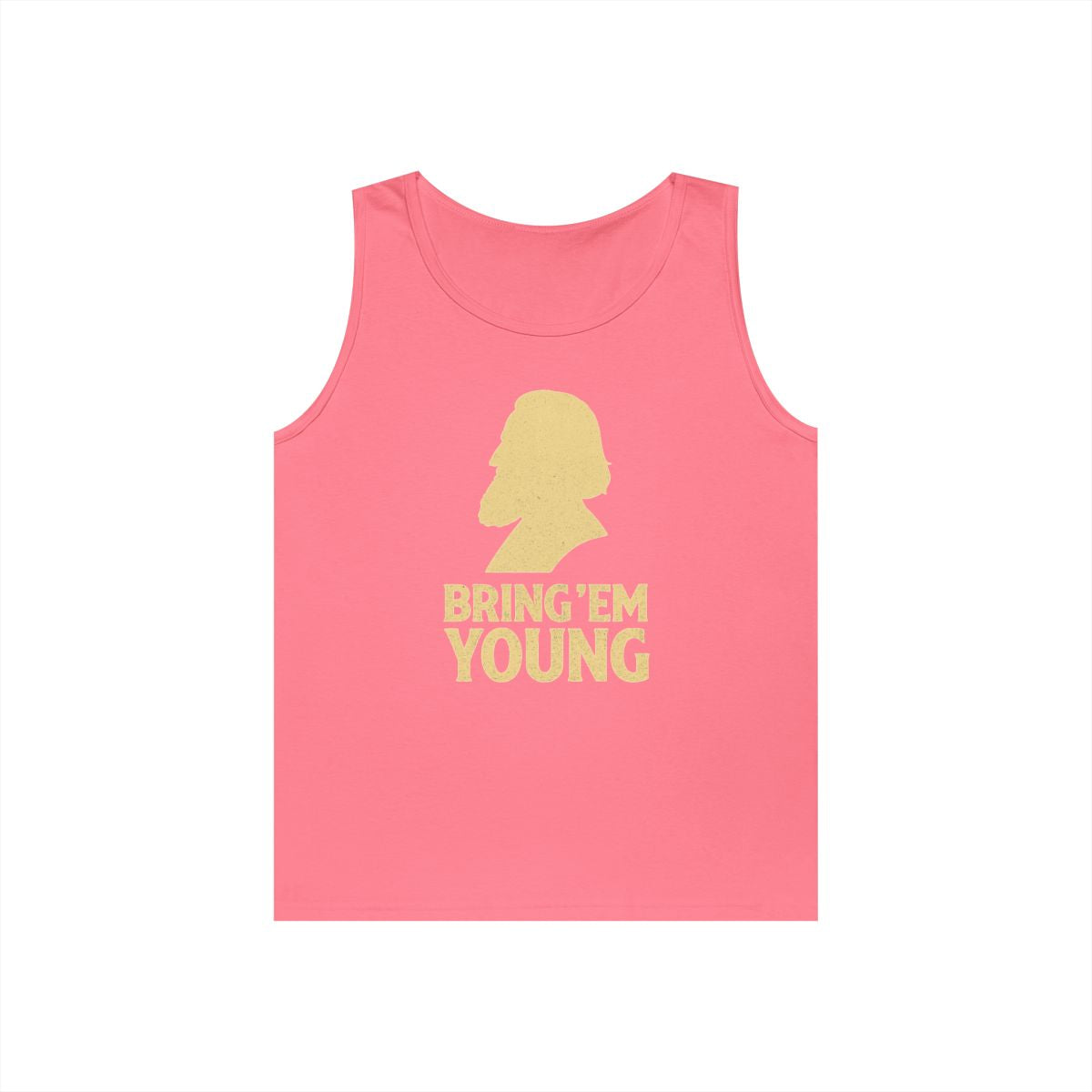Color: Safety Pink | Bring Em Young Tank Top