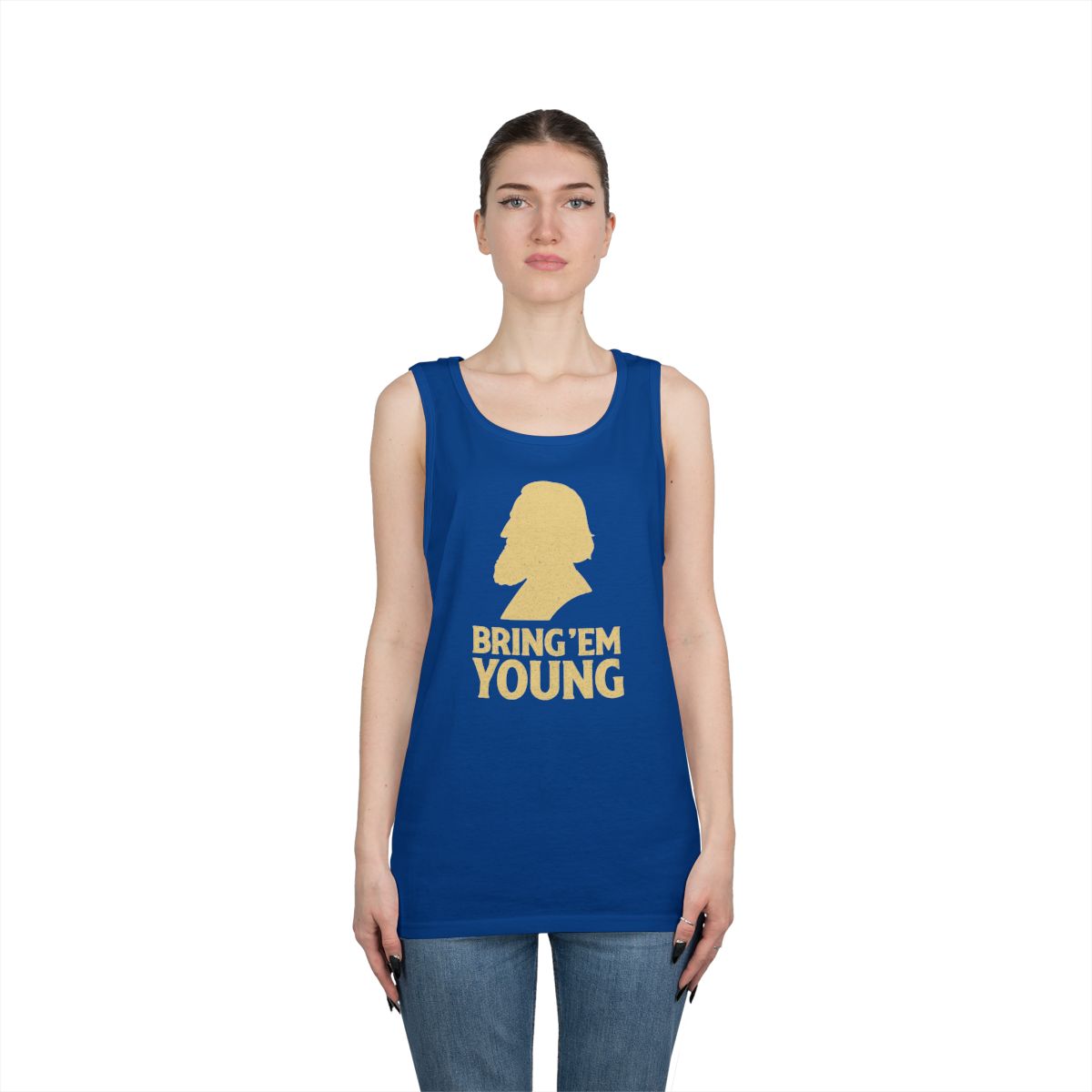 Color: Royal | Bring Em Young Tank Top
