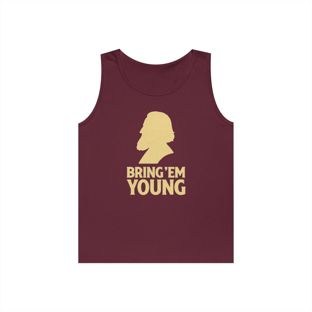 Color: Maroon | Bring Em Young Tank Top