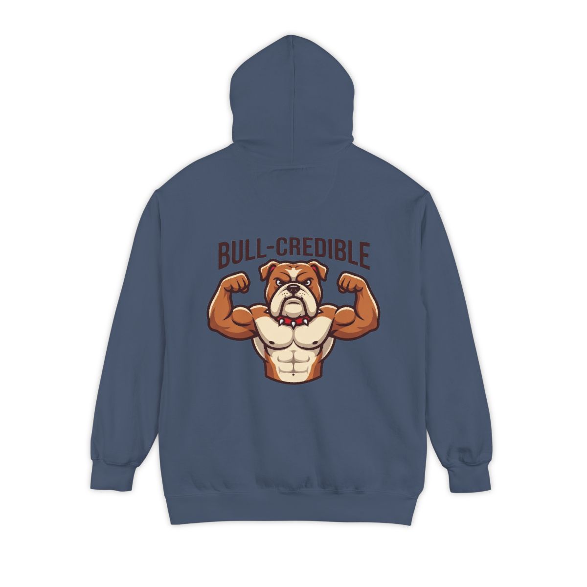 Color: Denim | Bull Credible Garment-Dyed Hoodie