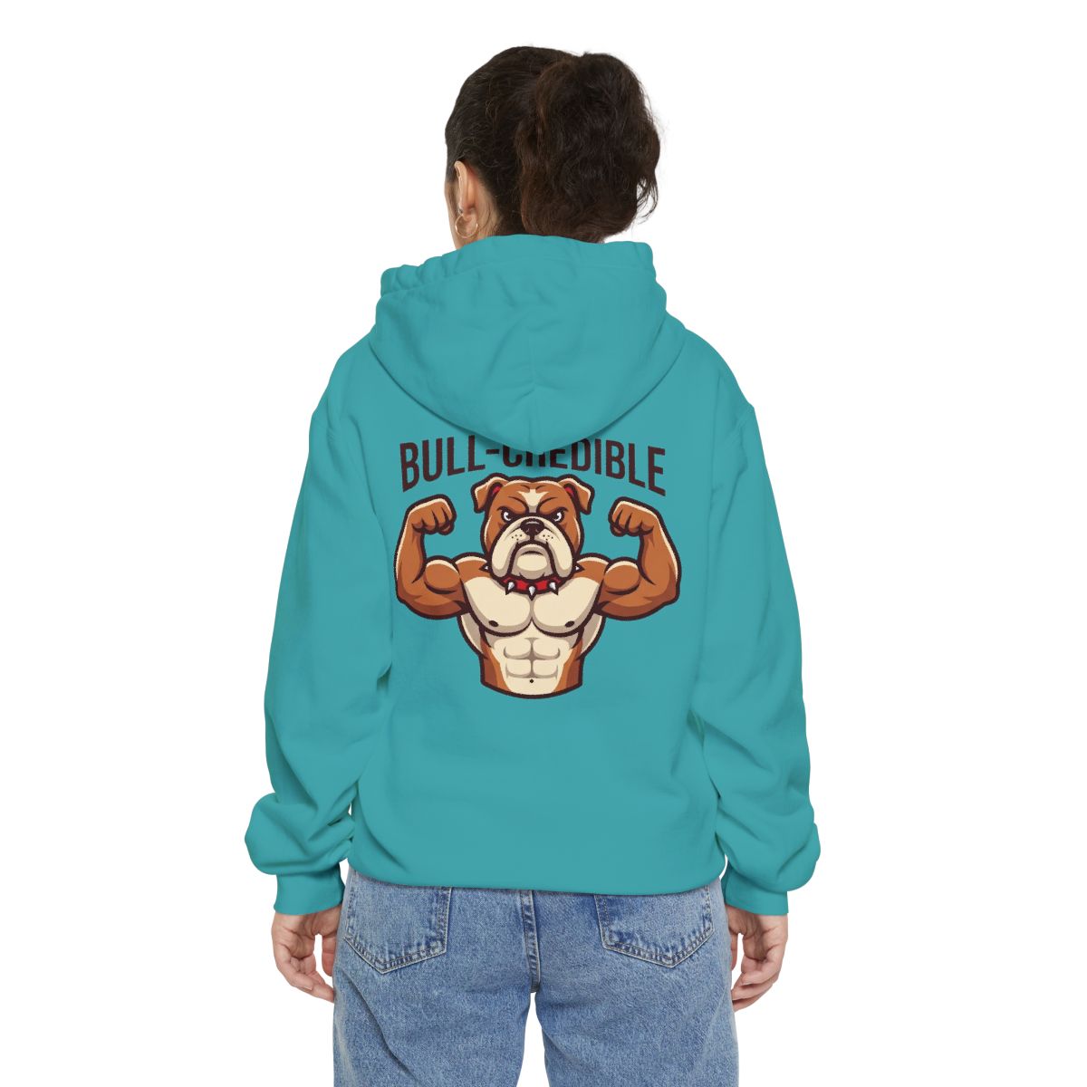Color: Seafoam | Bull Credible Garment-Dyed Hoodie