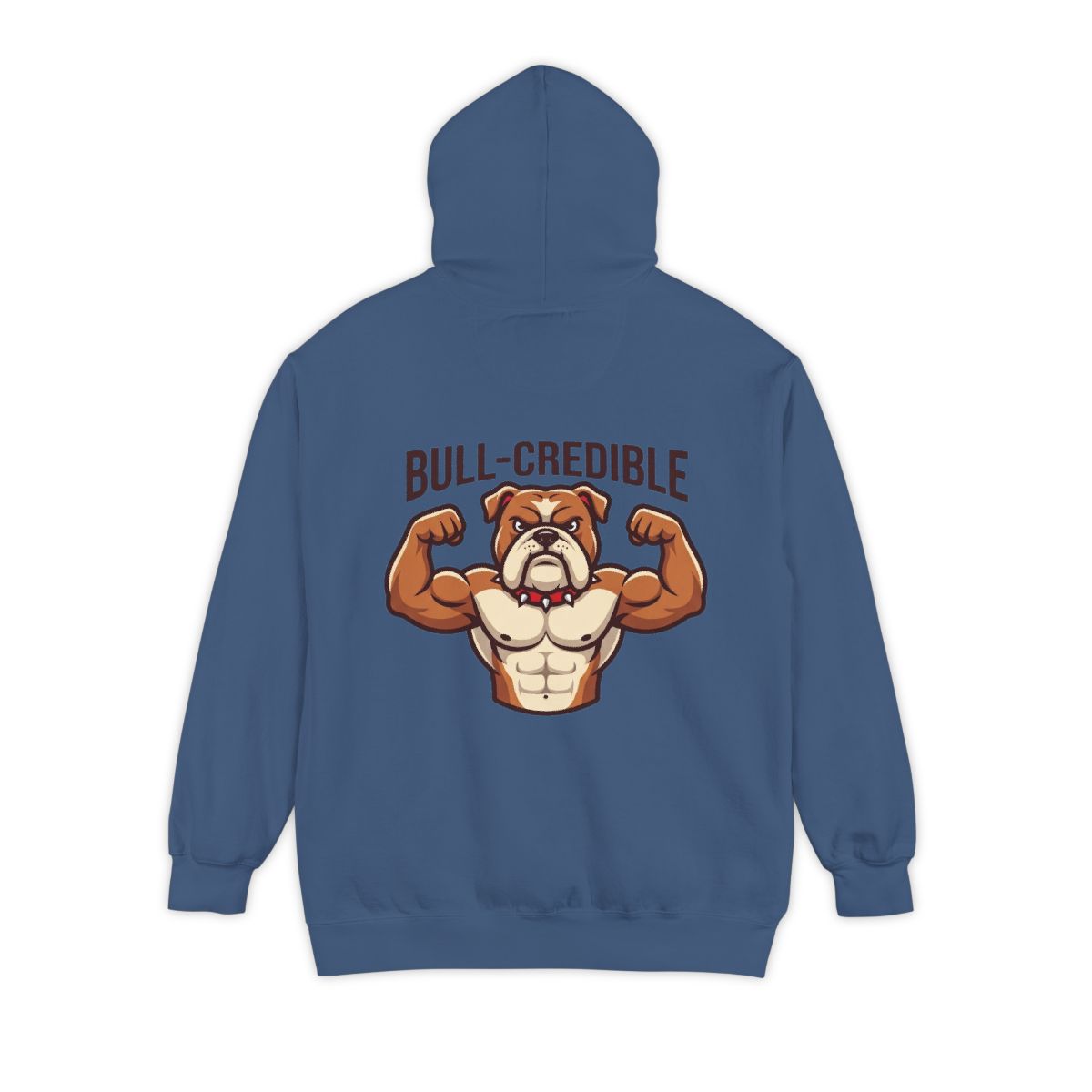 Color: True Navy | Bull Credible Garment-Dyed Hoodie