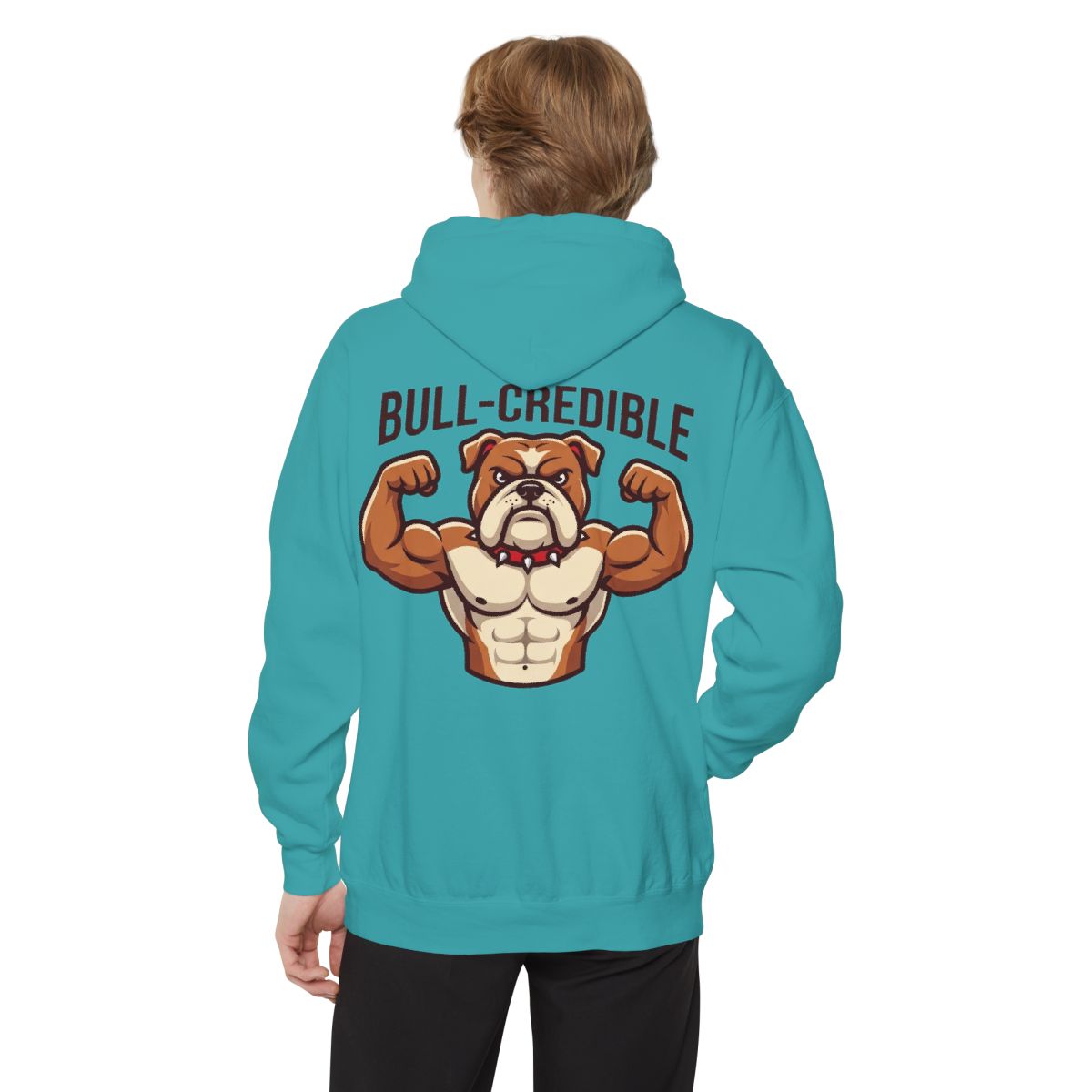 Color: Seafoam | Bull Credible Garment-Dyed Hoodie