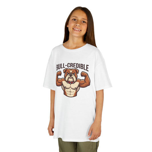 Color: White | Bull Credible Kids Tee