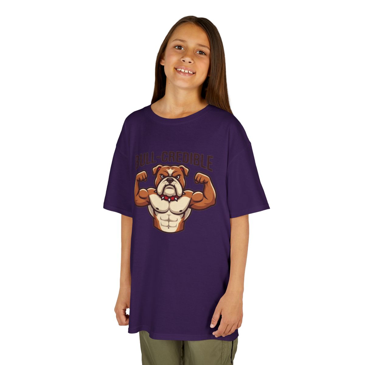 Color: Purple | Bull Credible Kids Tee