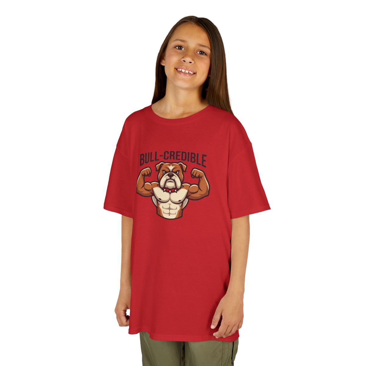 Color: Red | Bull Credible Kids Tee