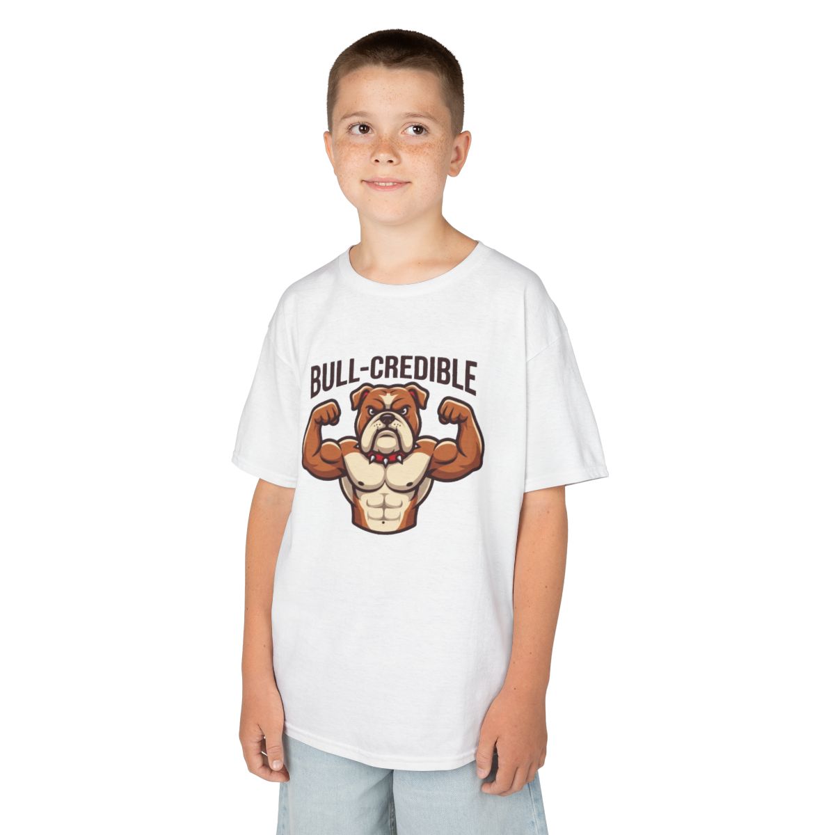 Color: White | Bull Credible Kids Tee