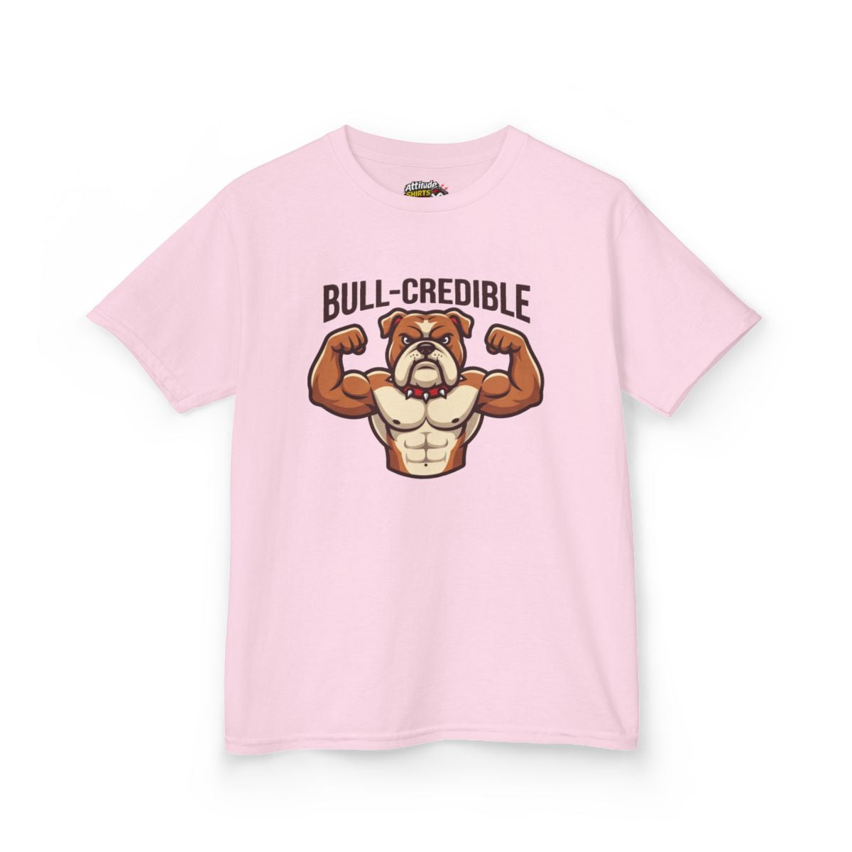 Color: Light Pink | Bull Credible Kids Tee