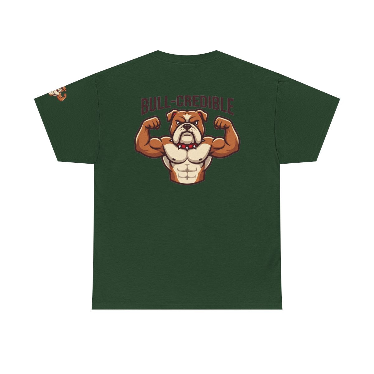 Color: Forest Green | Bull Credible Premium Graphic Tee