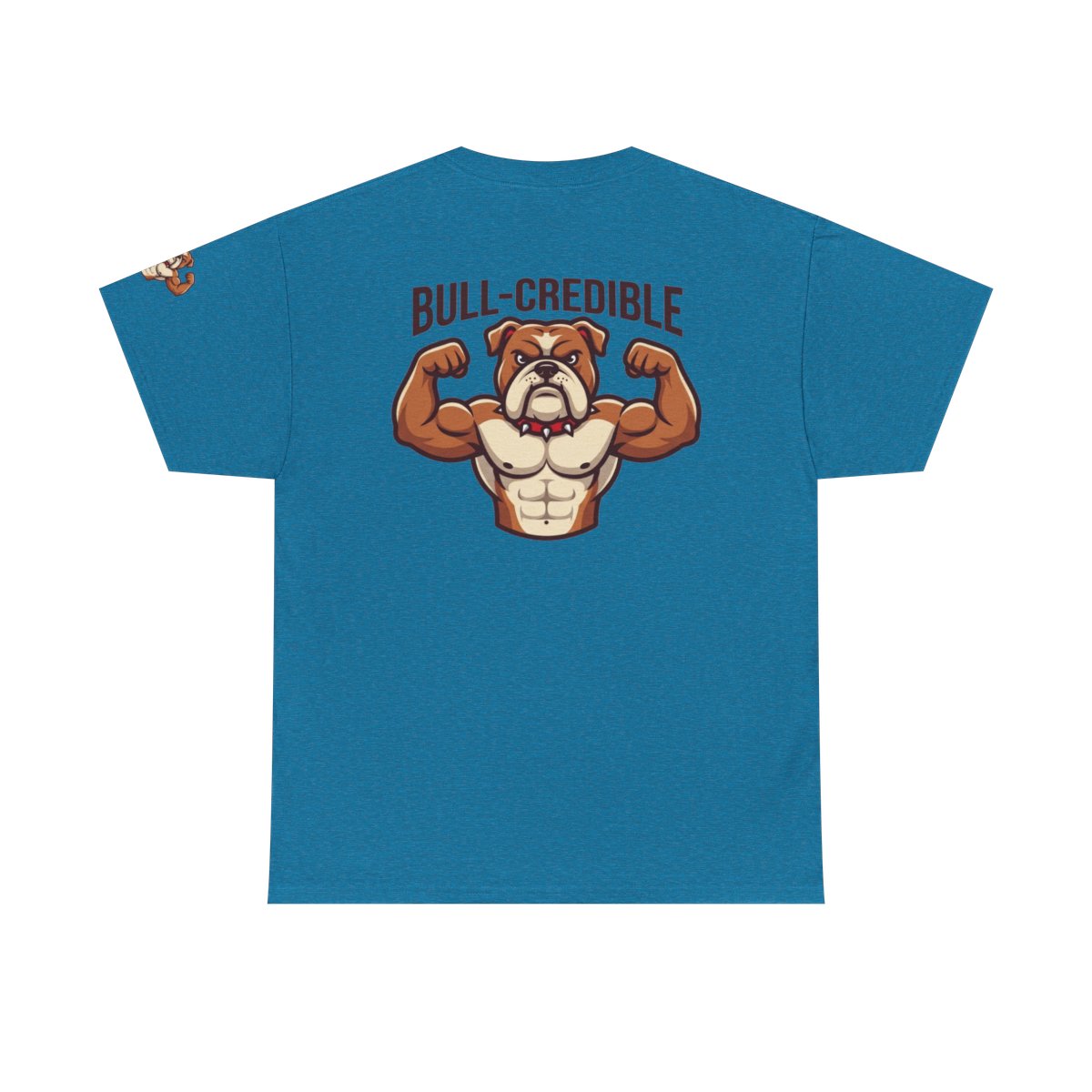 Color: Antique Sapphire | Bull Credible Premium Graphic Tee