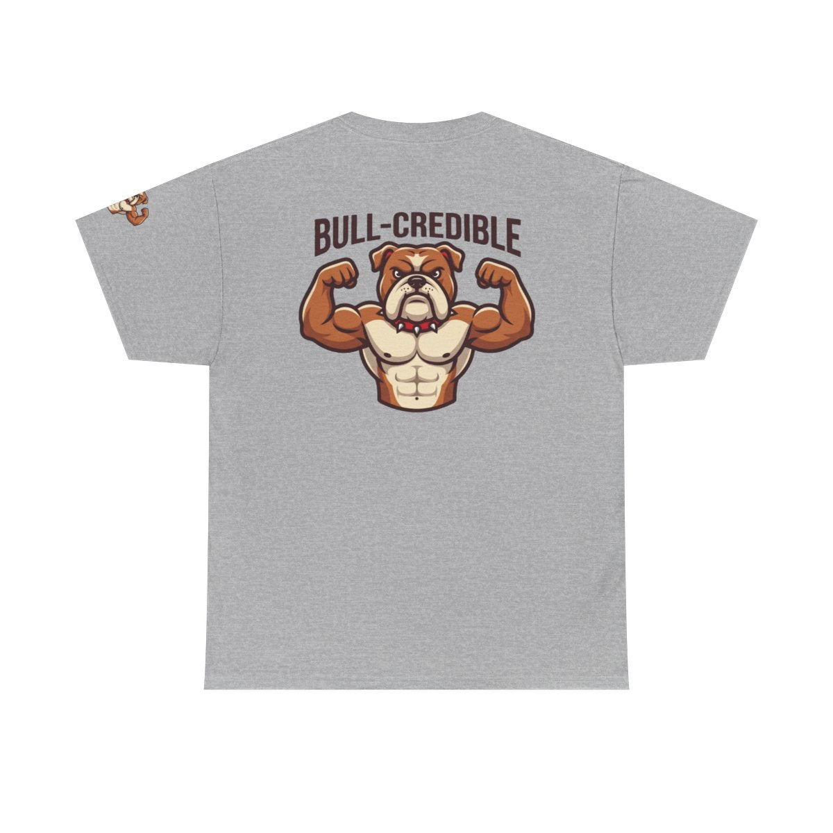 Color: Sport Grey | Bull Credible Premium Graphic Tee