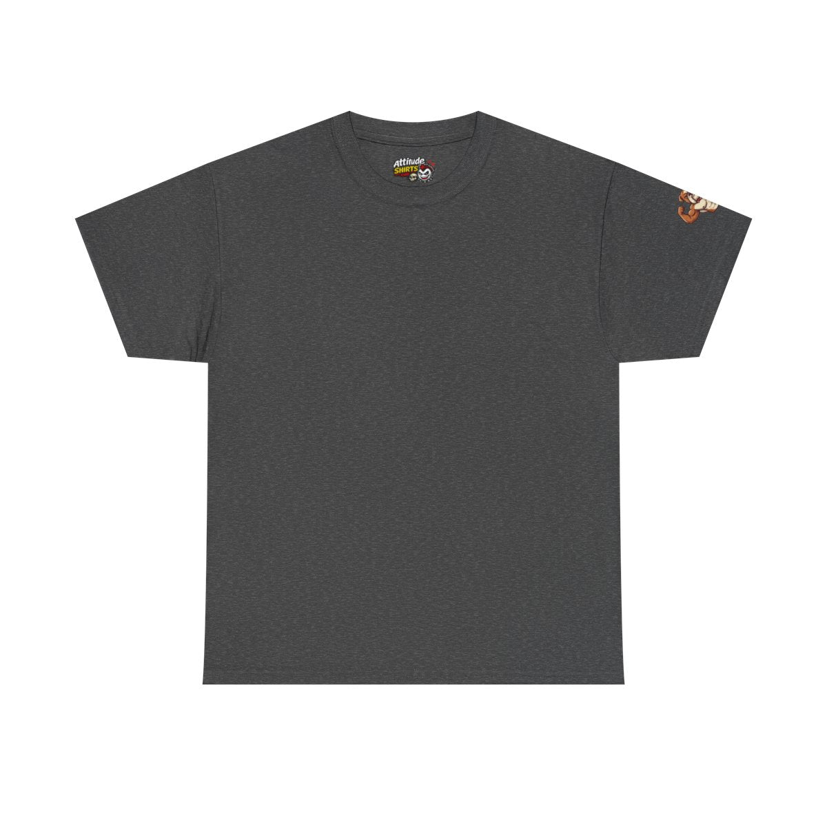 Color: Dark Heather | Bull Credible Premium Graphic Tee