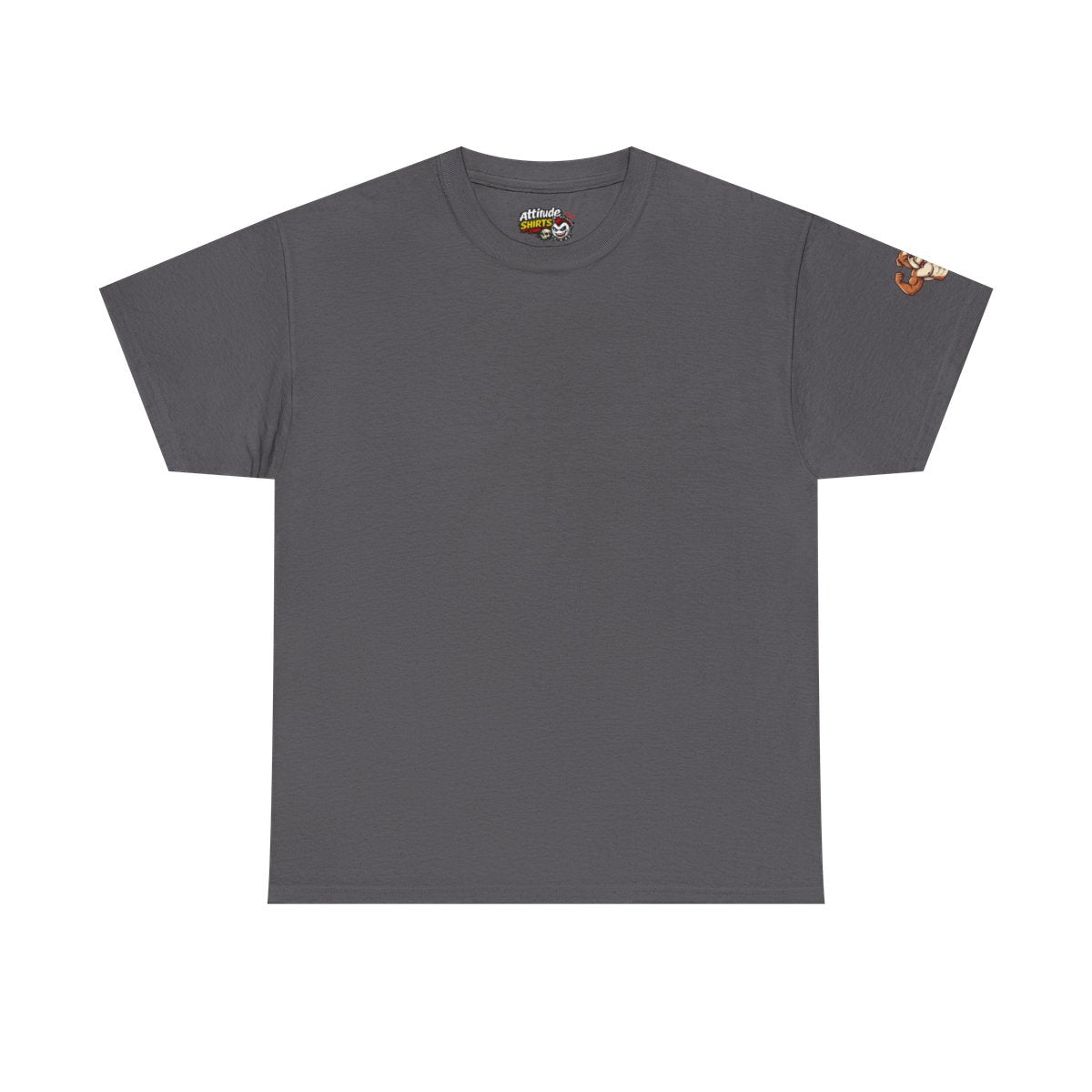 Color: Charcoal | Bull Credible Premium Graphic Tee