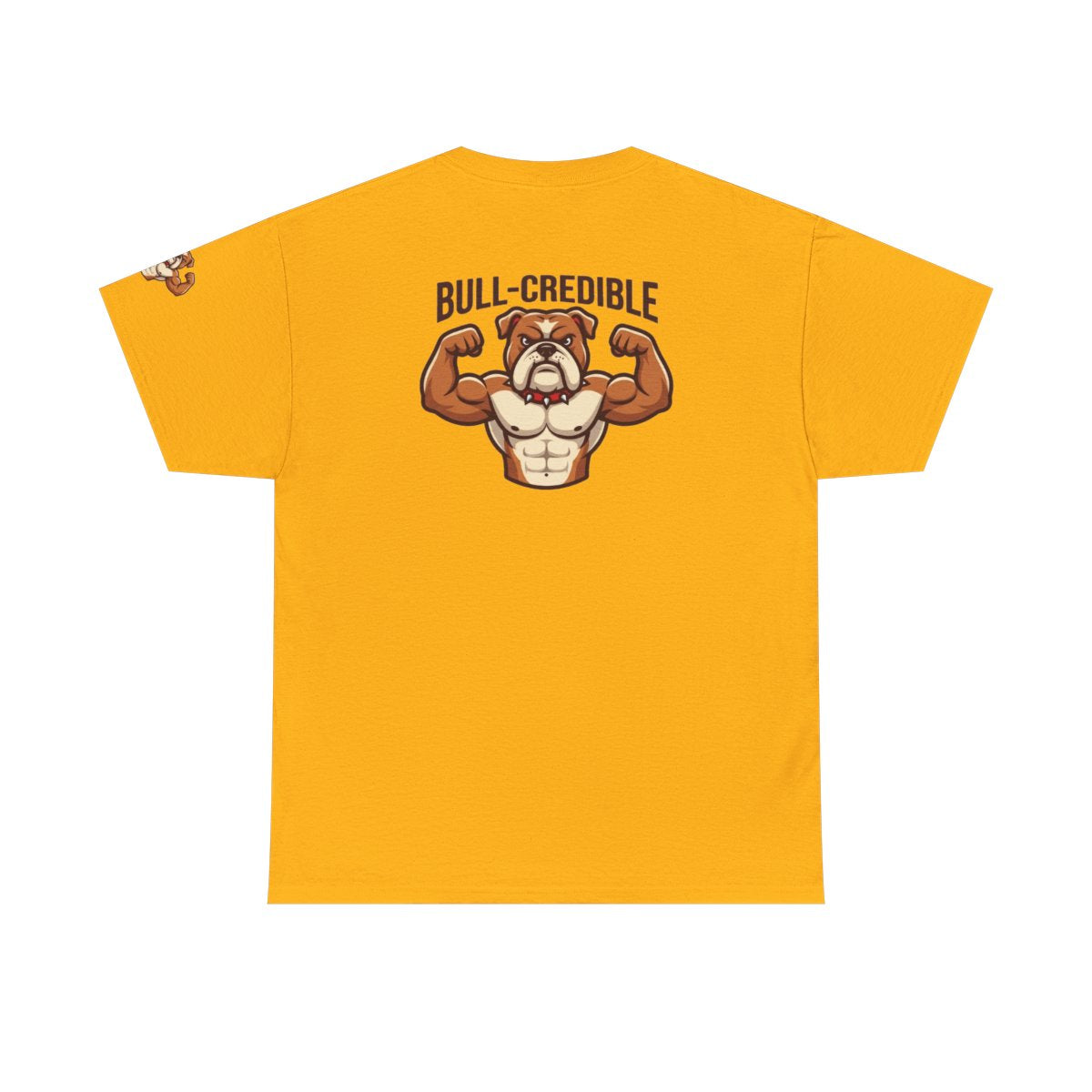 Color: Gold | Bull Credible Premium Graphic Tee