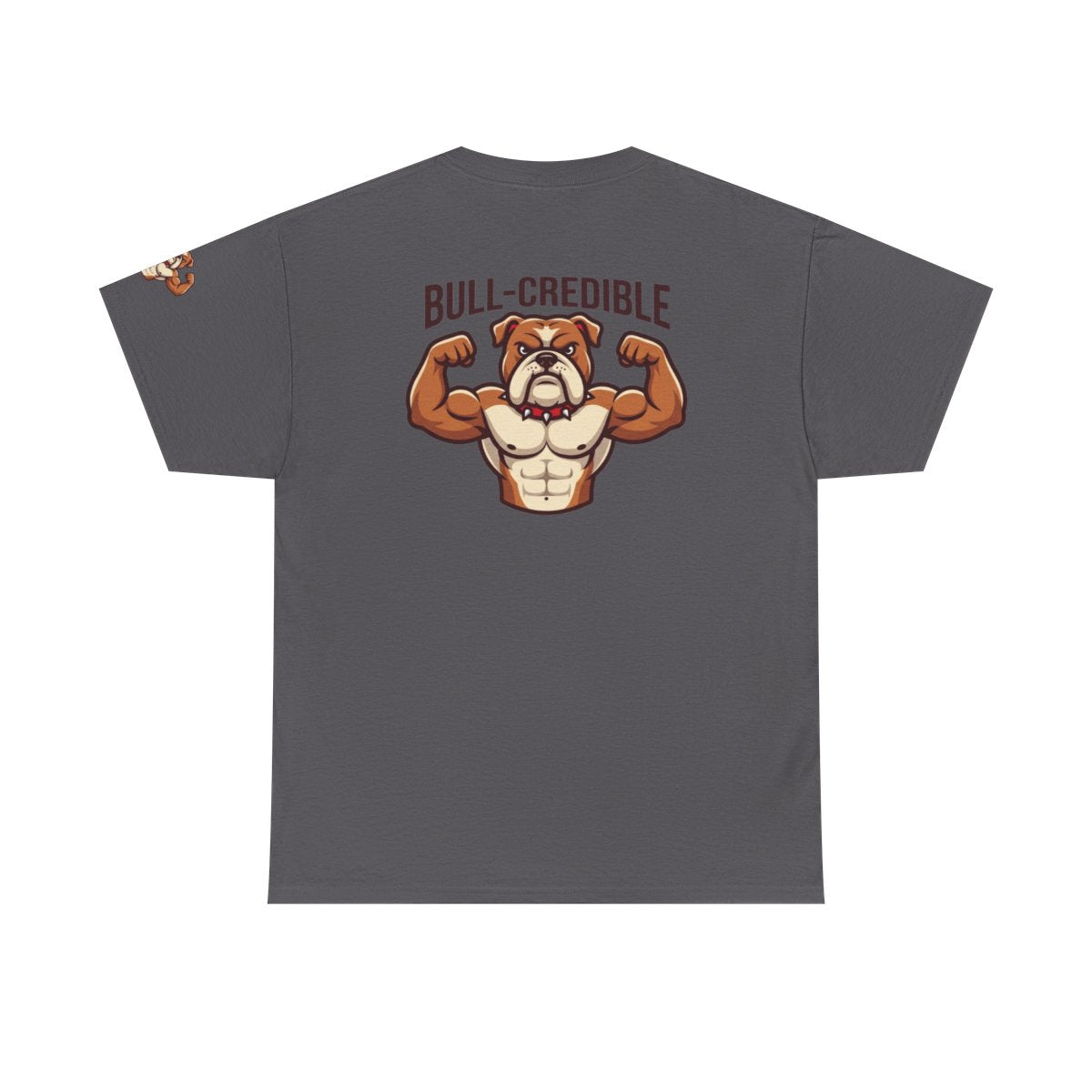Color: Charcoal | Bull Credible Premium Graphic Tee