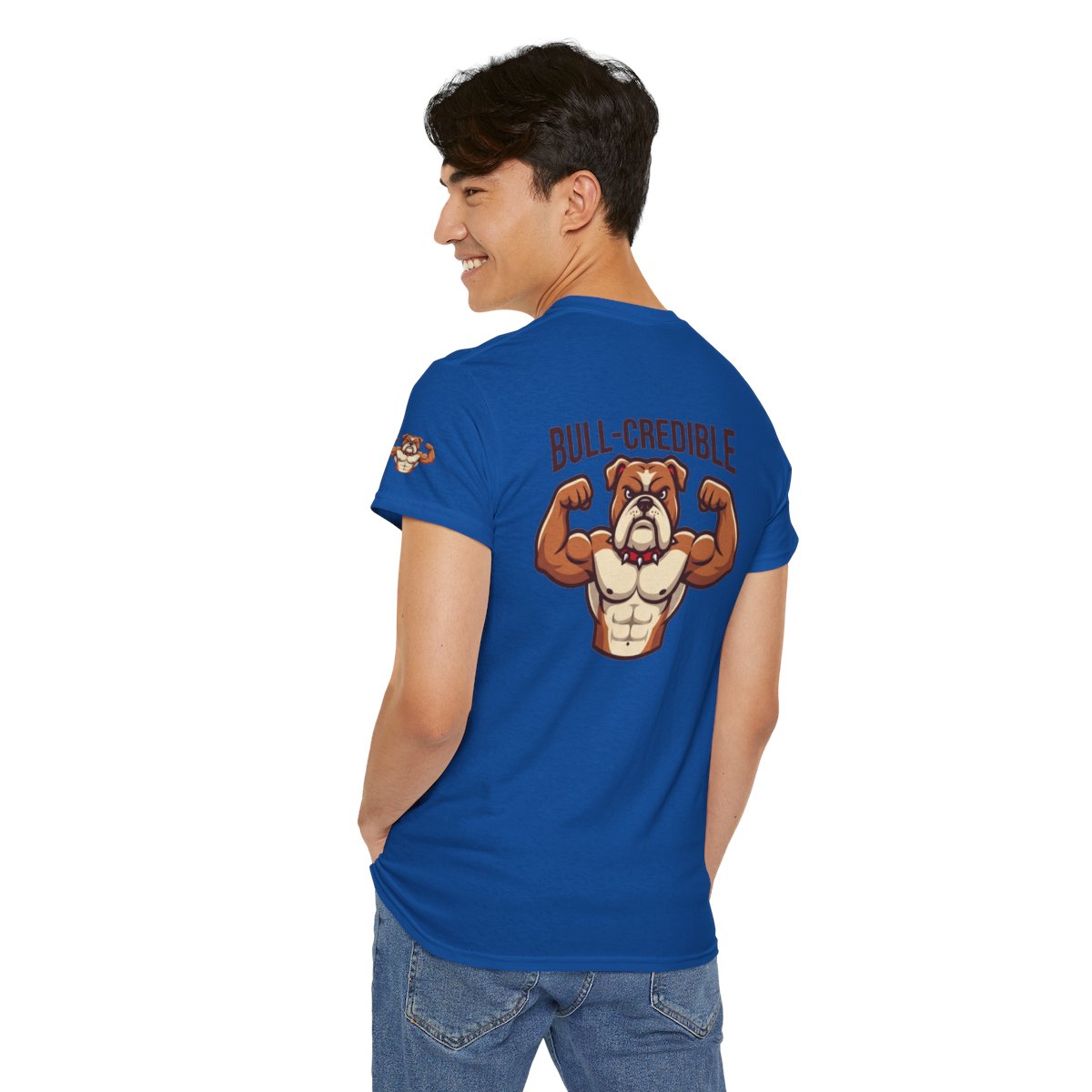 Color: Royal | Bull Credible Premium Graphic Tee