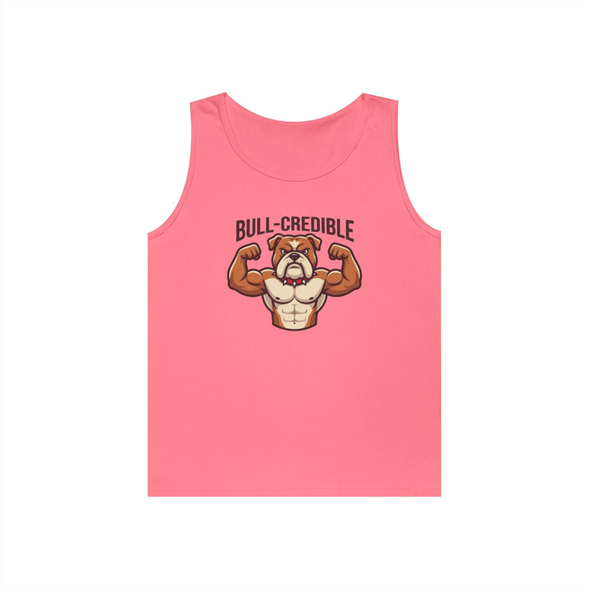 Color: Safety Pink | Bull Credible Tank Top