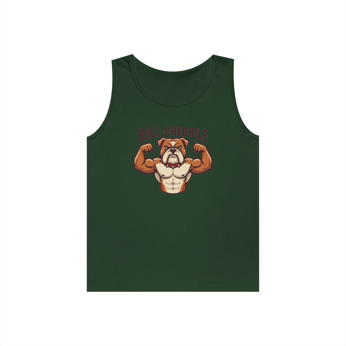 Color: Forest Green | Bull Credible Tank Top