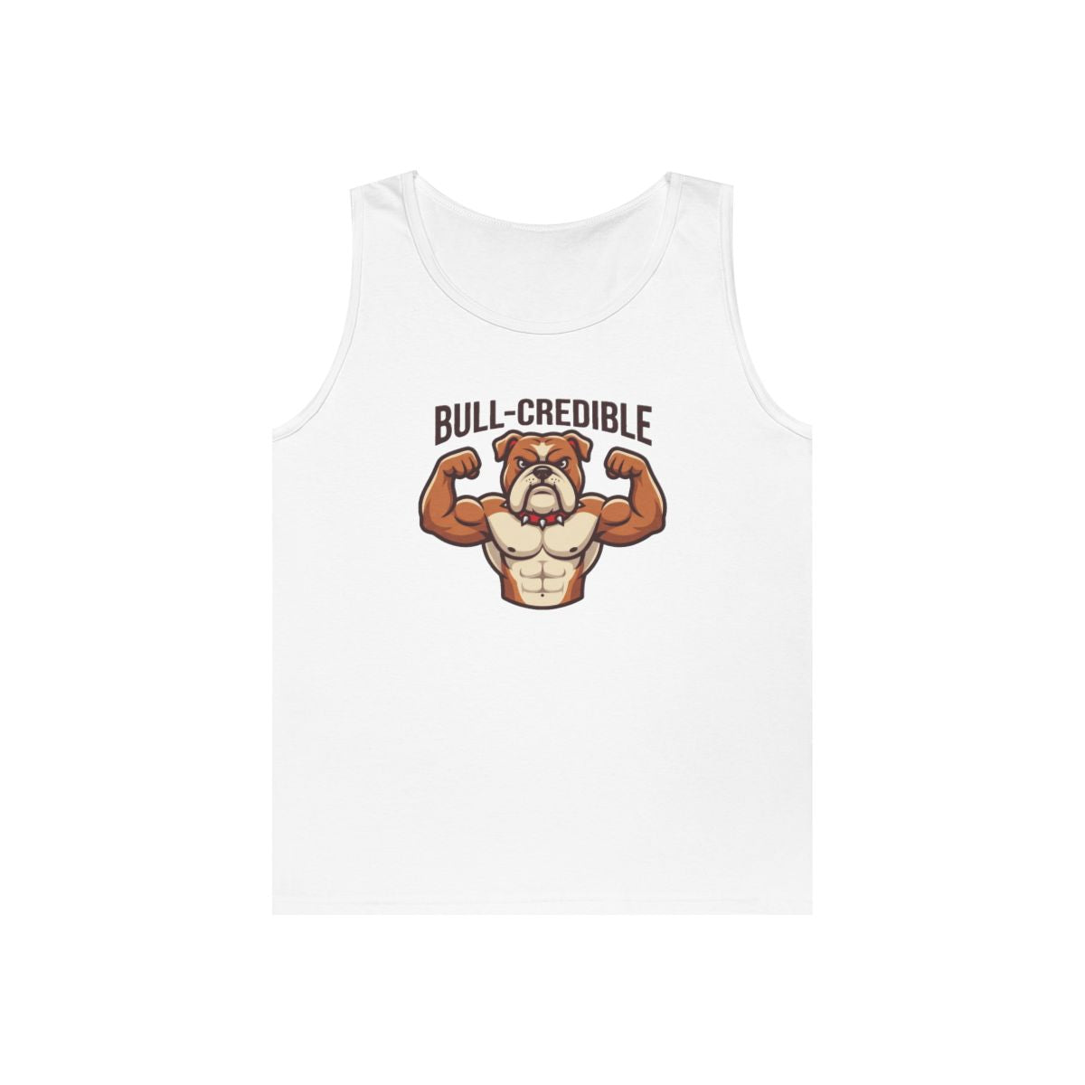 Color: White | Bull Credible Tank Top