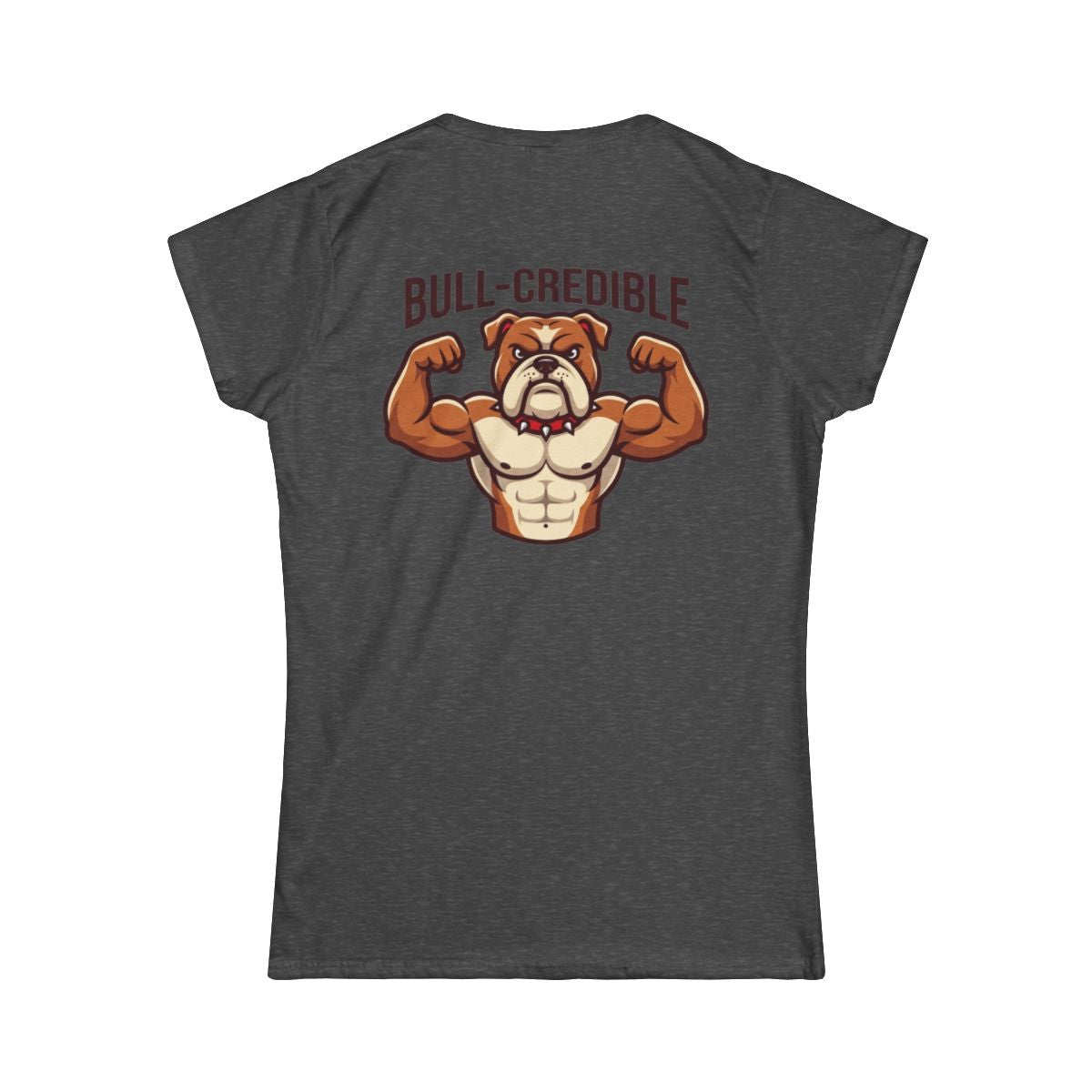 Color: Dark Heather | Bull Credible Women's Tee