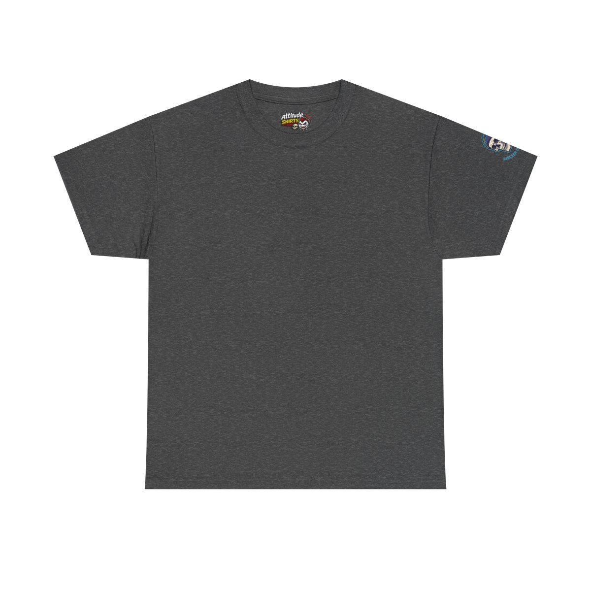 Color: Dark Heather | Cancer Sucks But My Sarcasm Is Terminal Premium Graphic Tee