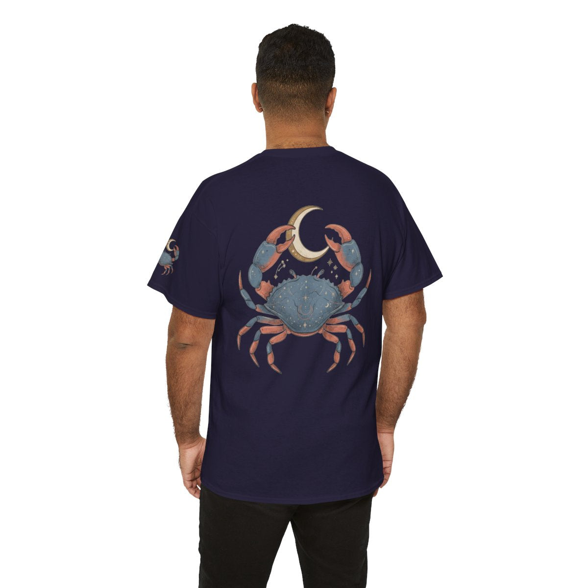 Color: Blackberry | Cancer The Moon Child Crab Premium Graphic Tee