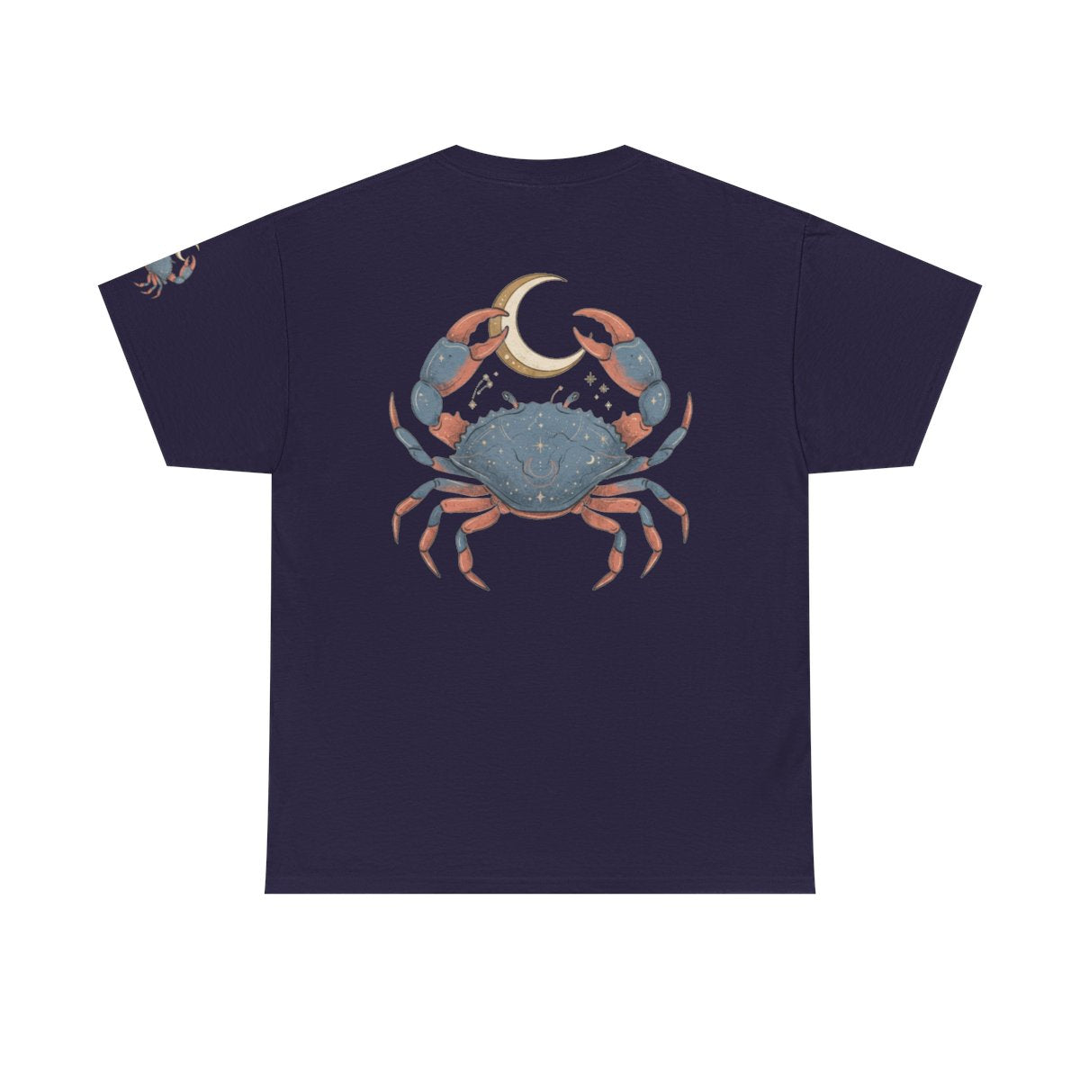 Color: Blackberry | Cancer The Moon Child Crab Premium Graphic Tee
