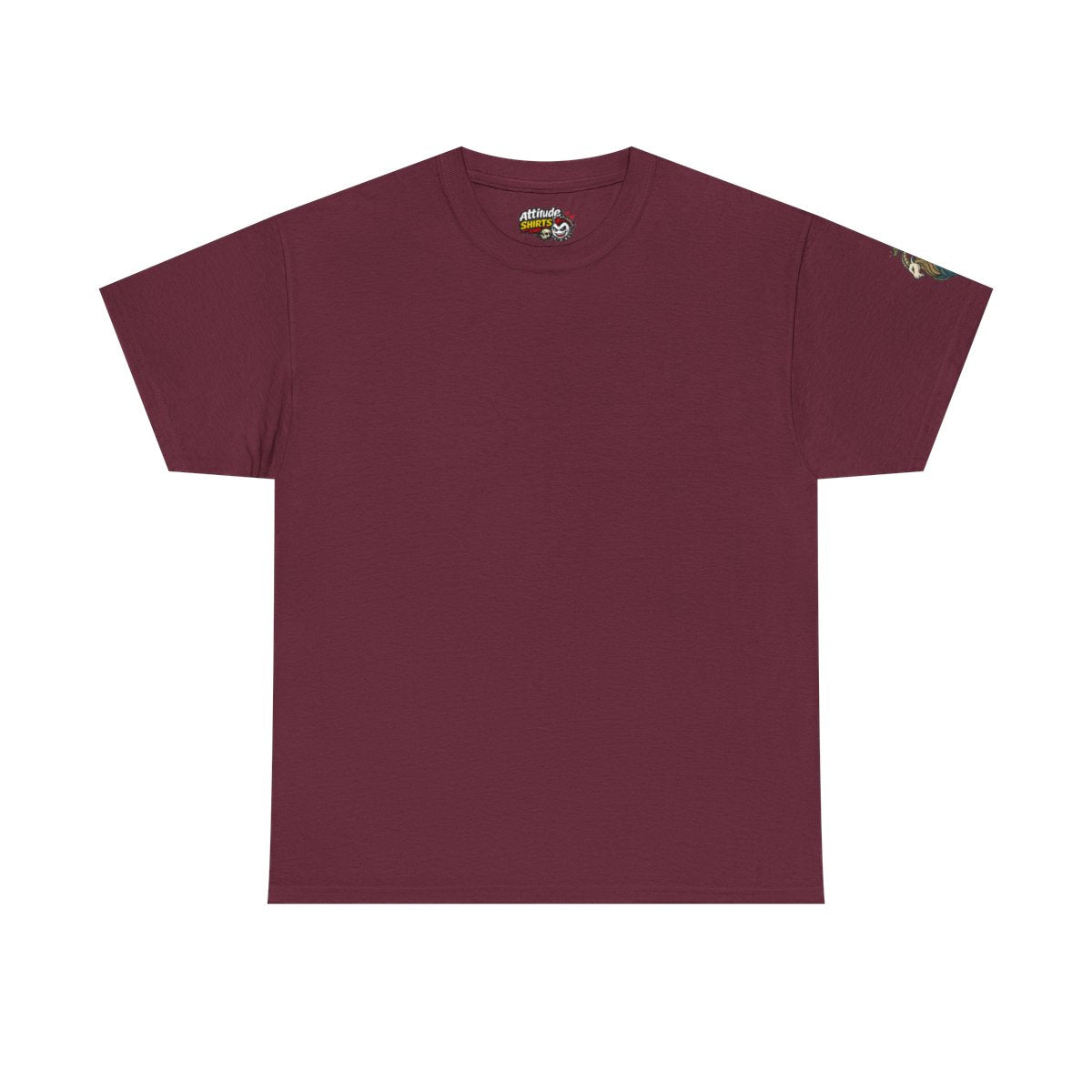 Color: Maroon | Capricorn- The Sea-Goat Crest Premium Graphic Tee