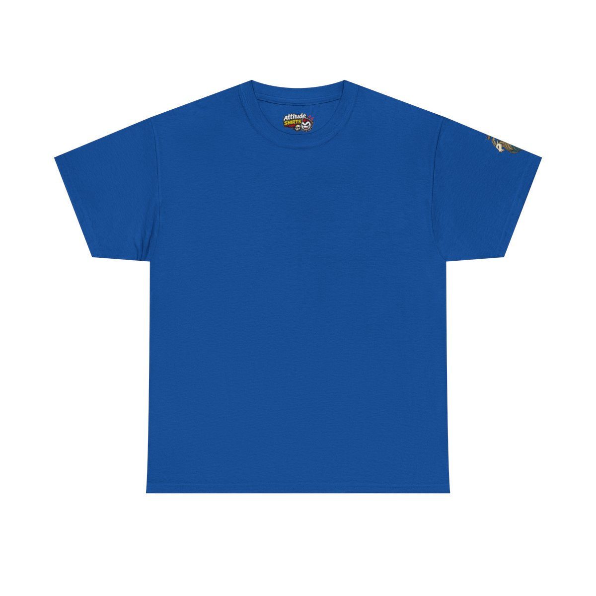 Color: Royal | Capricorn- The Sea-Goat Crest Premium Graphic Tee