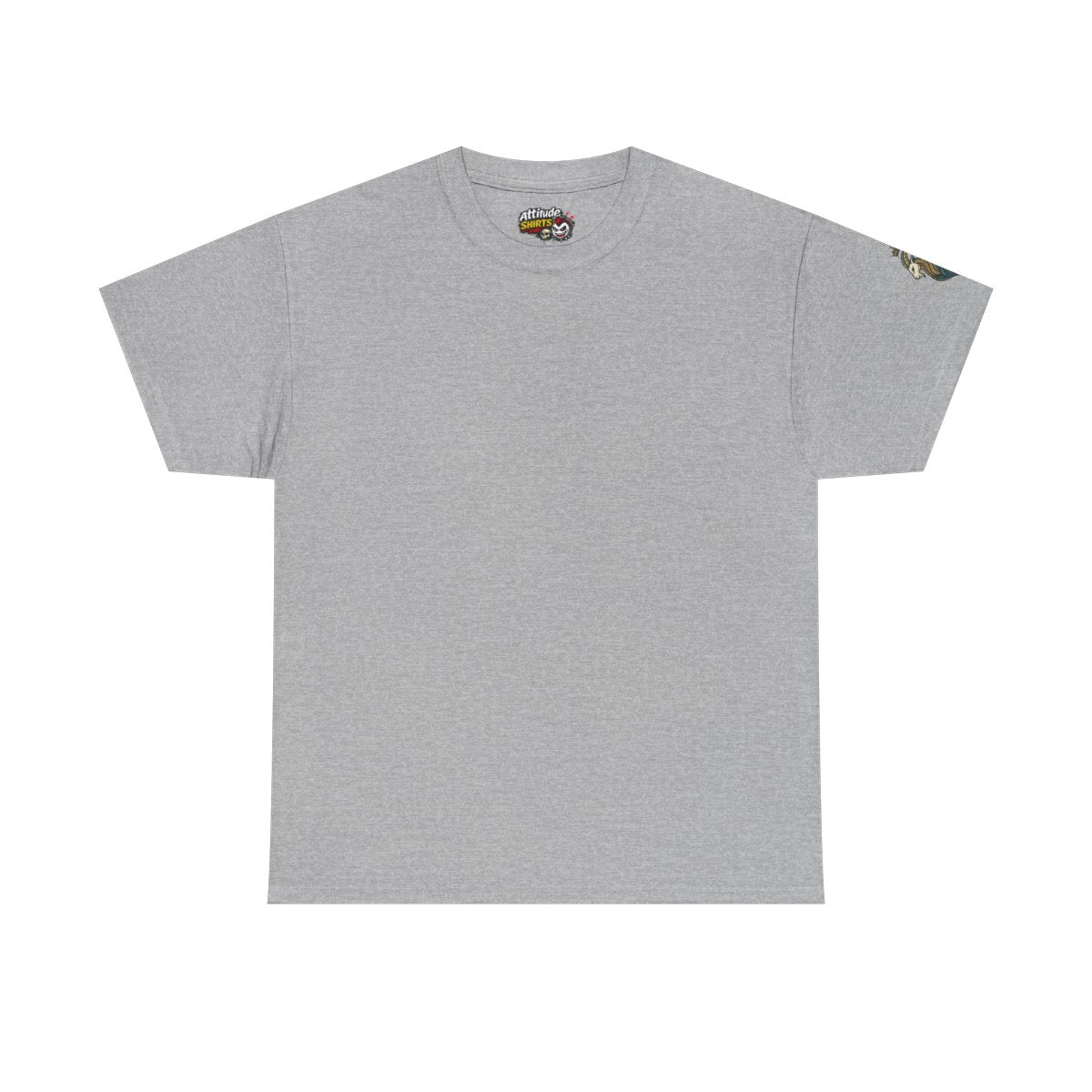 Color: Sport Grey | Capricorn- The Sea-Goat Crest Premium Graphic Tee