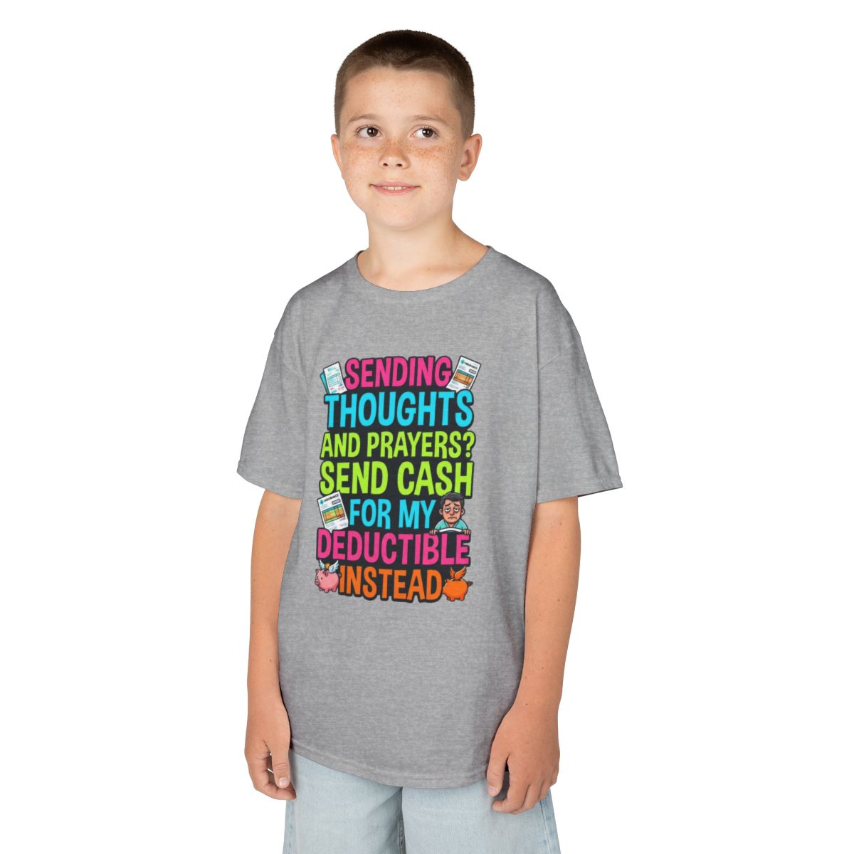 Cash For My Deductible Kids Tee