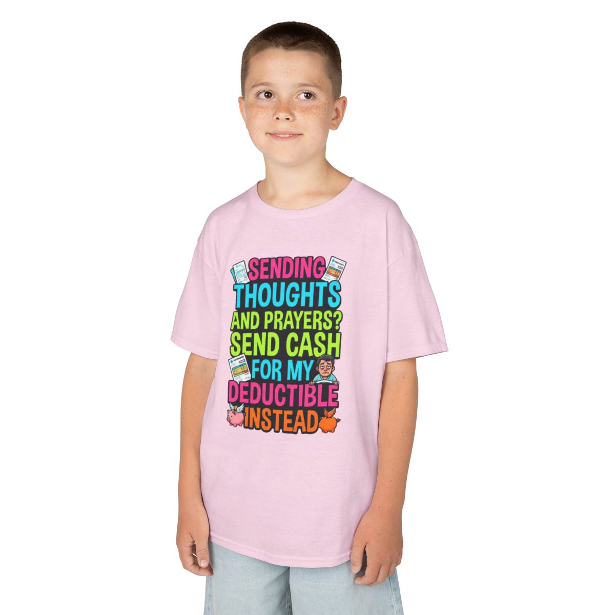 Cash For My Deductible Kids Tee