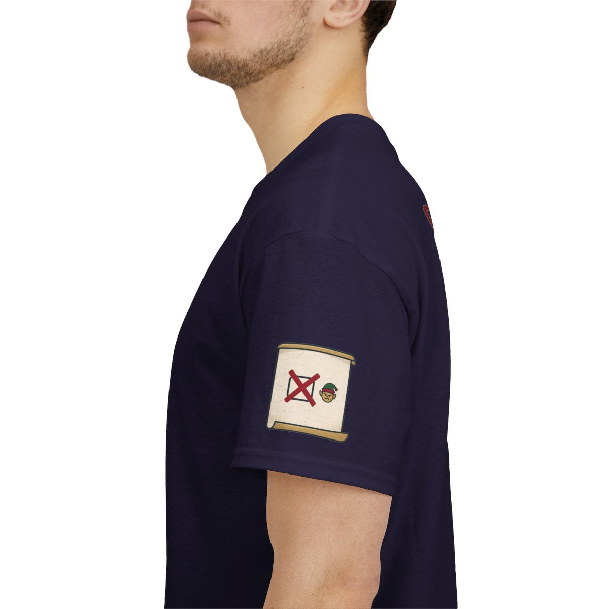 Color: Blackberry | Checking It Twice Premium Graphic Tee