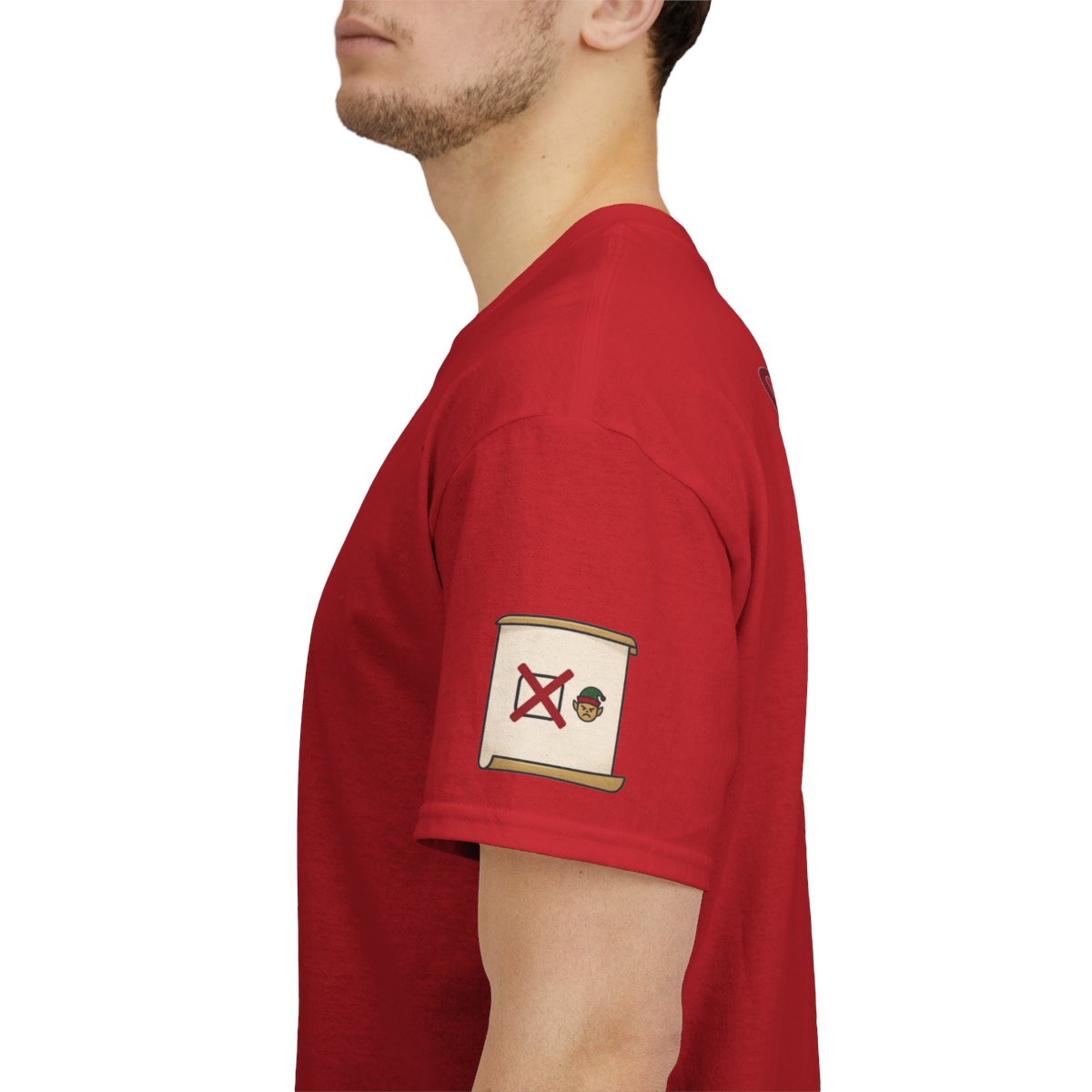 Color: Red | Checking It Twice Premium Graphic Tee