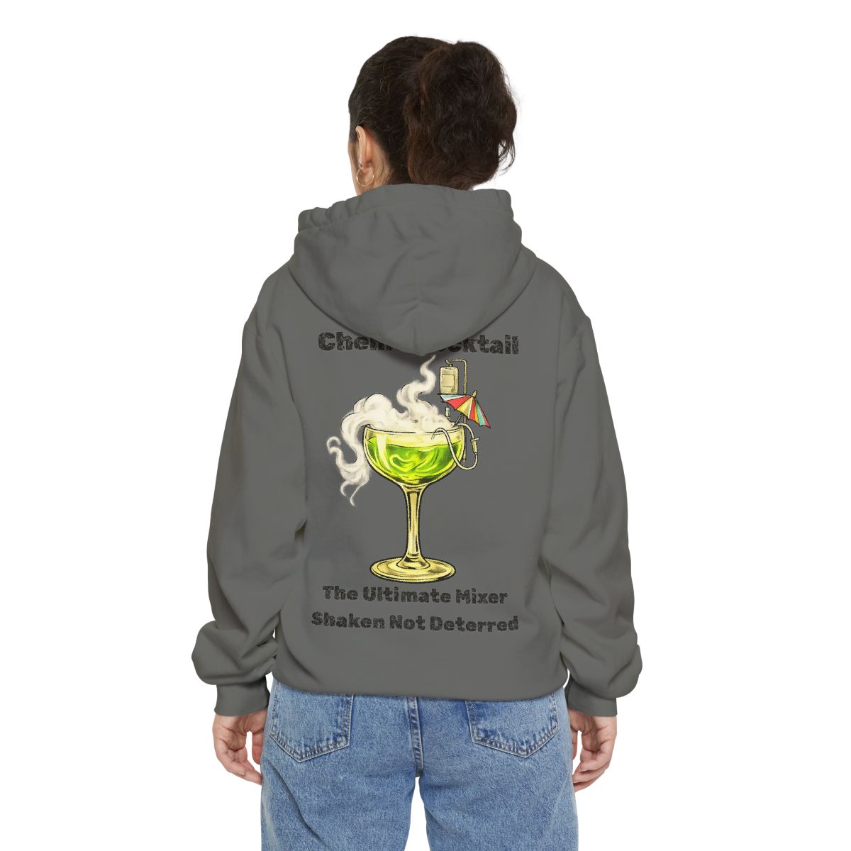 Color: Grey | Chemo Cocktail Garment-Dyed Hoodie