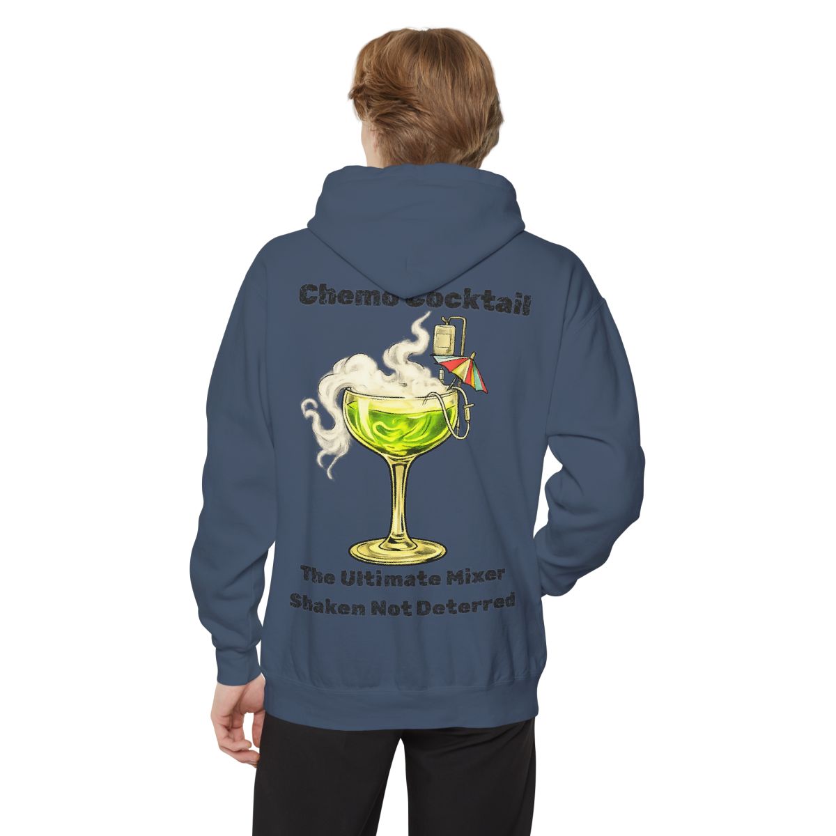 Color: Denim | Chemo Cocktail Garment-Dyed Hoodie