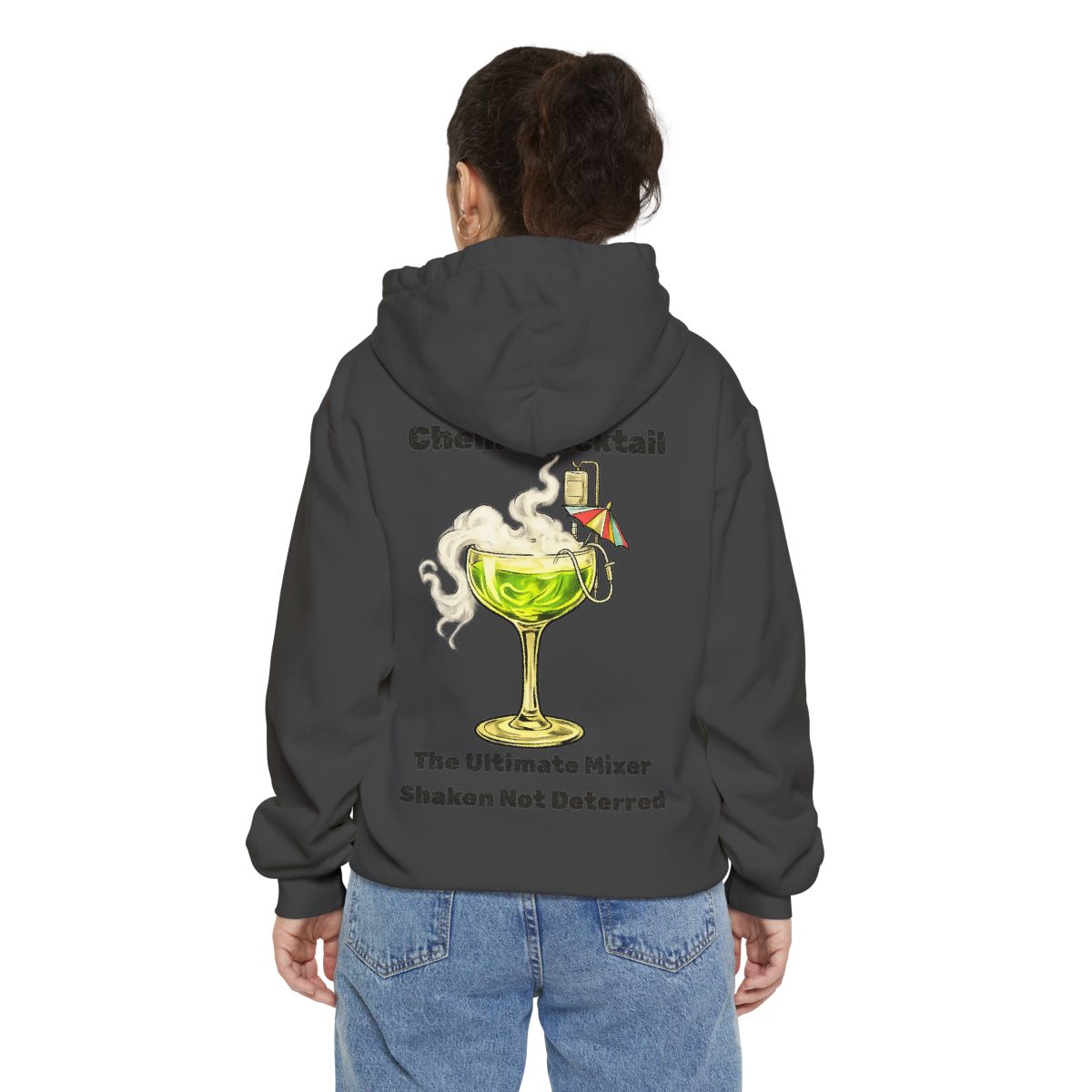 Color: Pepper | Chemo Cocktail Garment-Dyed Hoodie