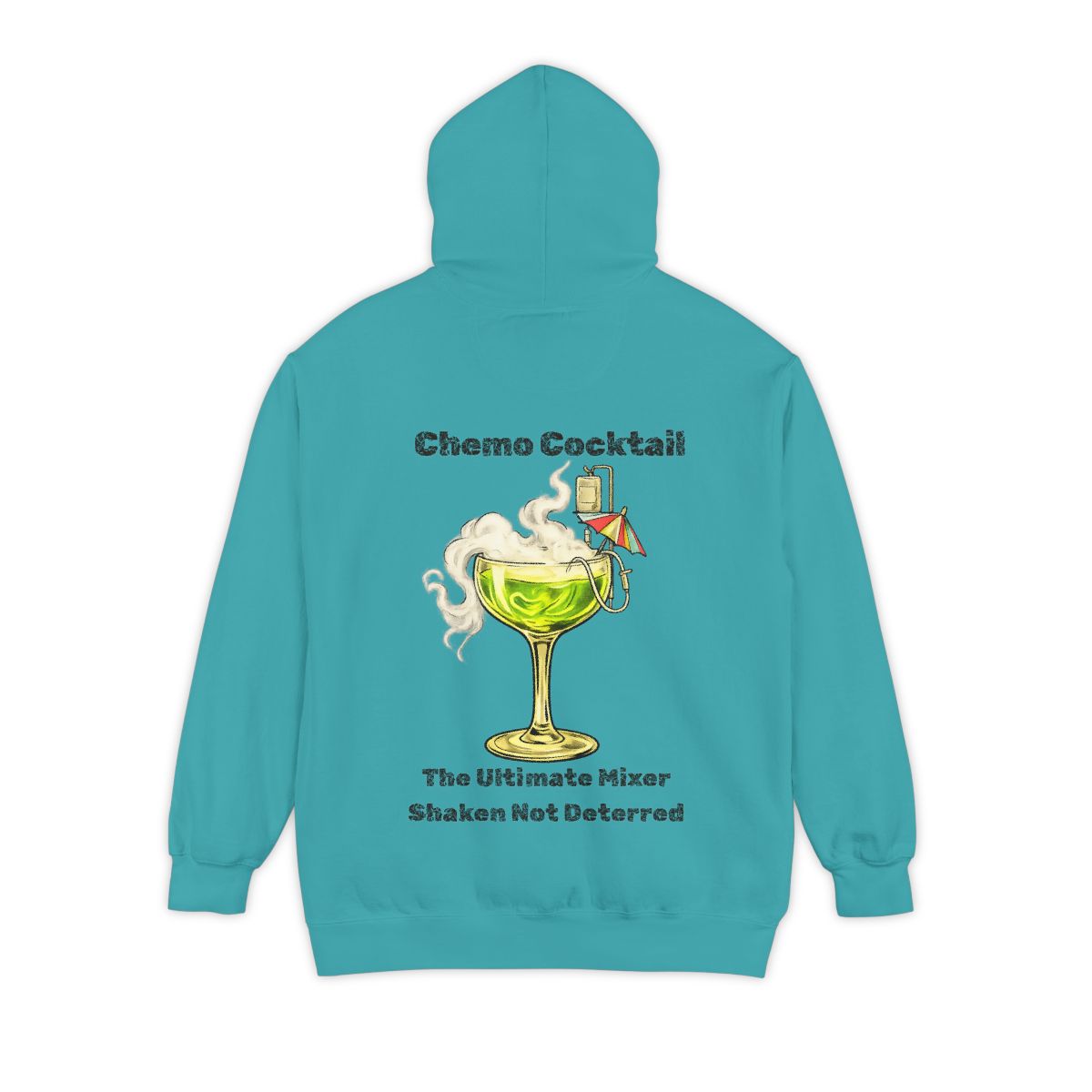 Color: Seafoam | Chemo Cocktail Garment-Dyed Hoodie