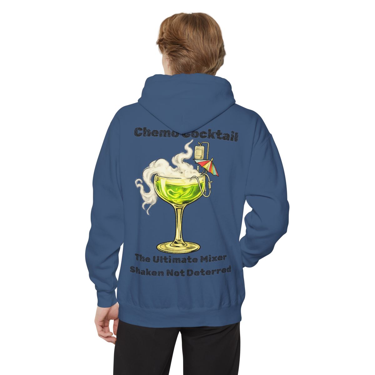 Color: True Navy | Chemo Cocktail Garment-Dyed Hoodie
