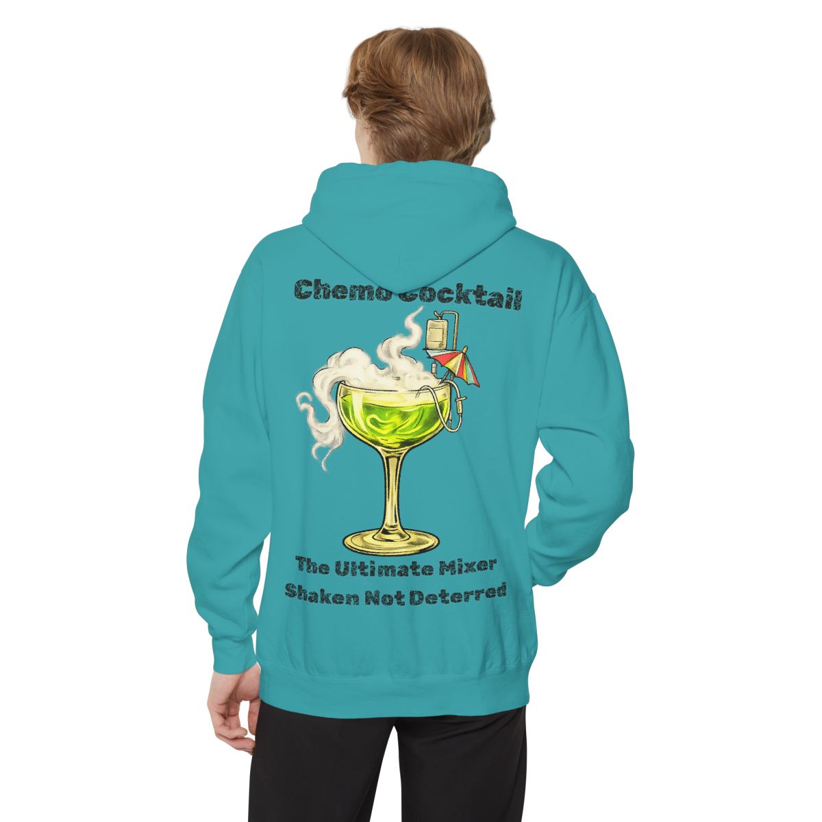 Color: Seafoam | Chemo Cocktail Garment-Dyed Hoodie