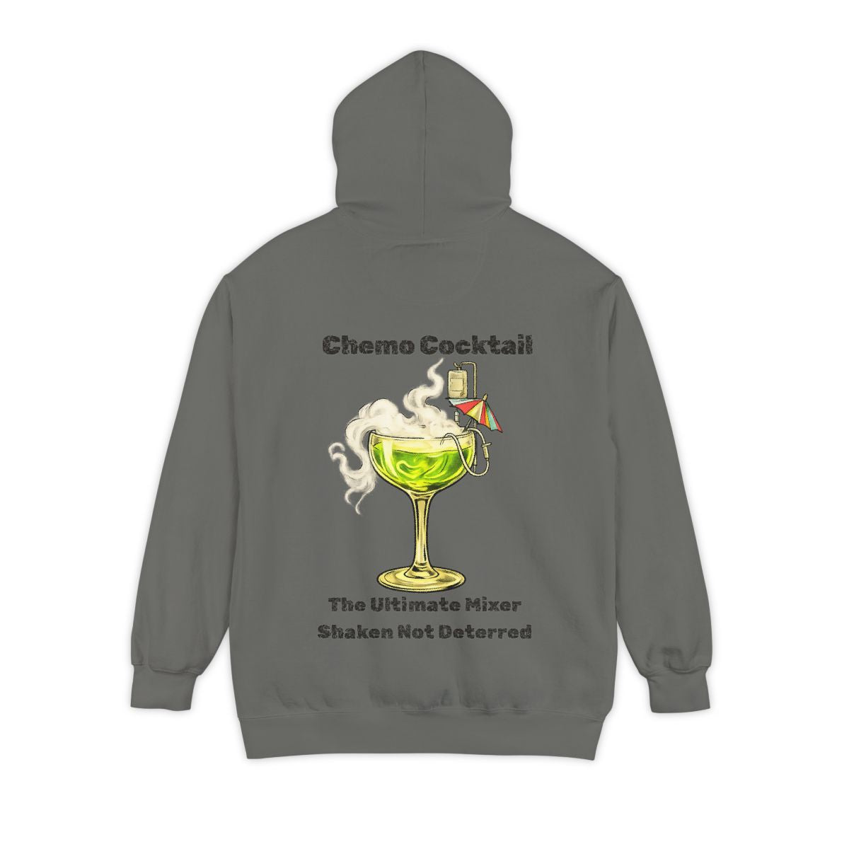 Color: Grey | Chemo Cocktail Garment-Dyed Hoodie