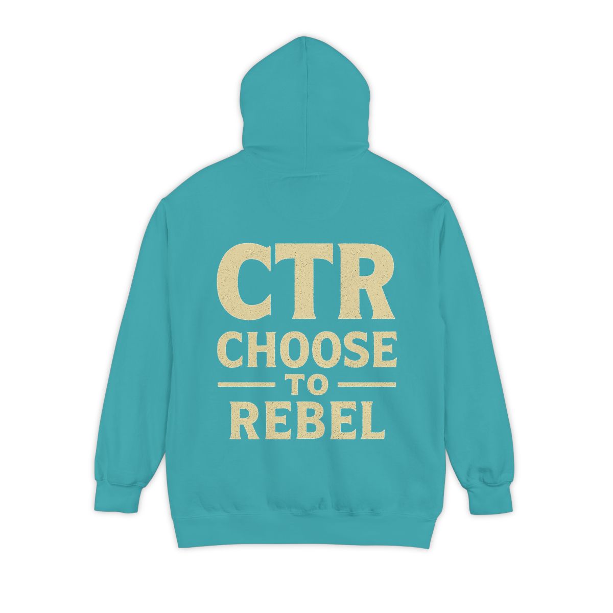 Color: Seafoam | Choose to Rebel Garment-Dyed Hoodie
