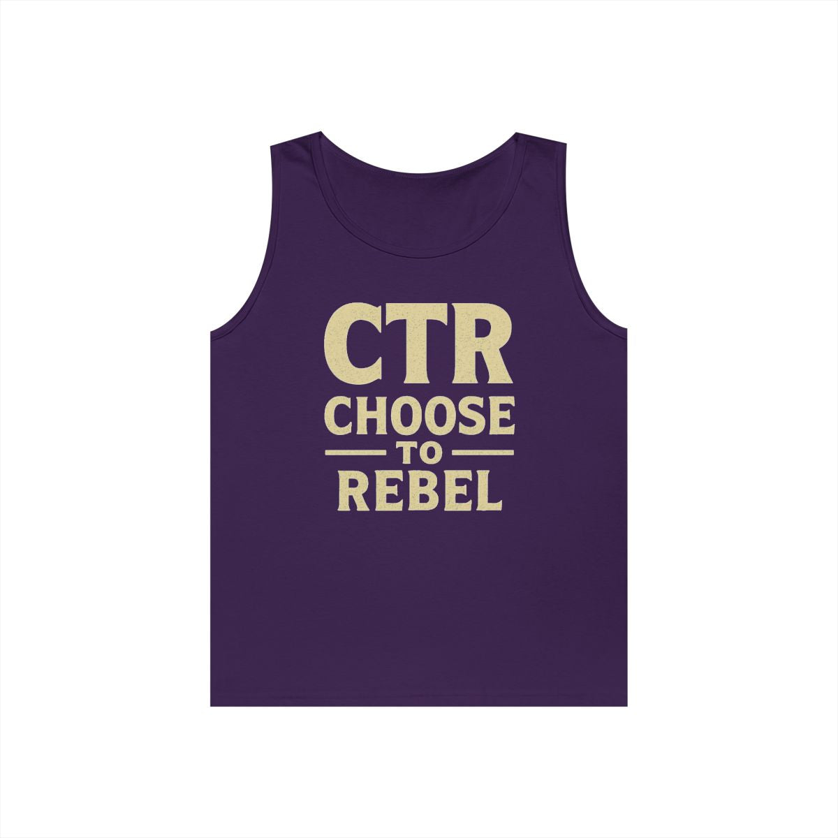 Color: Purple | Choose to Rebel Tank Top