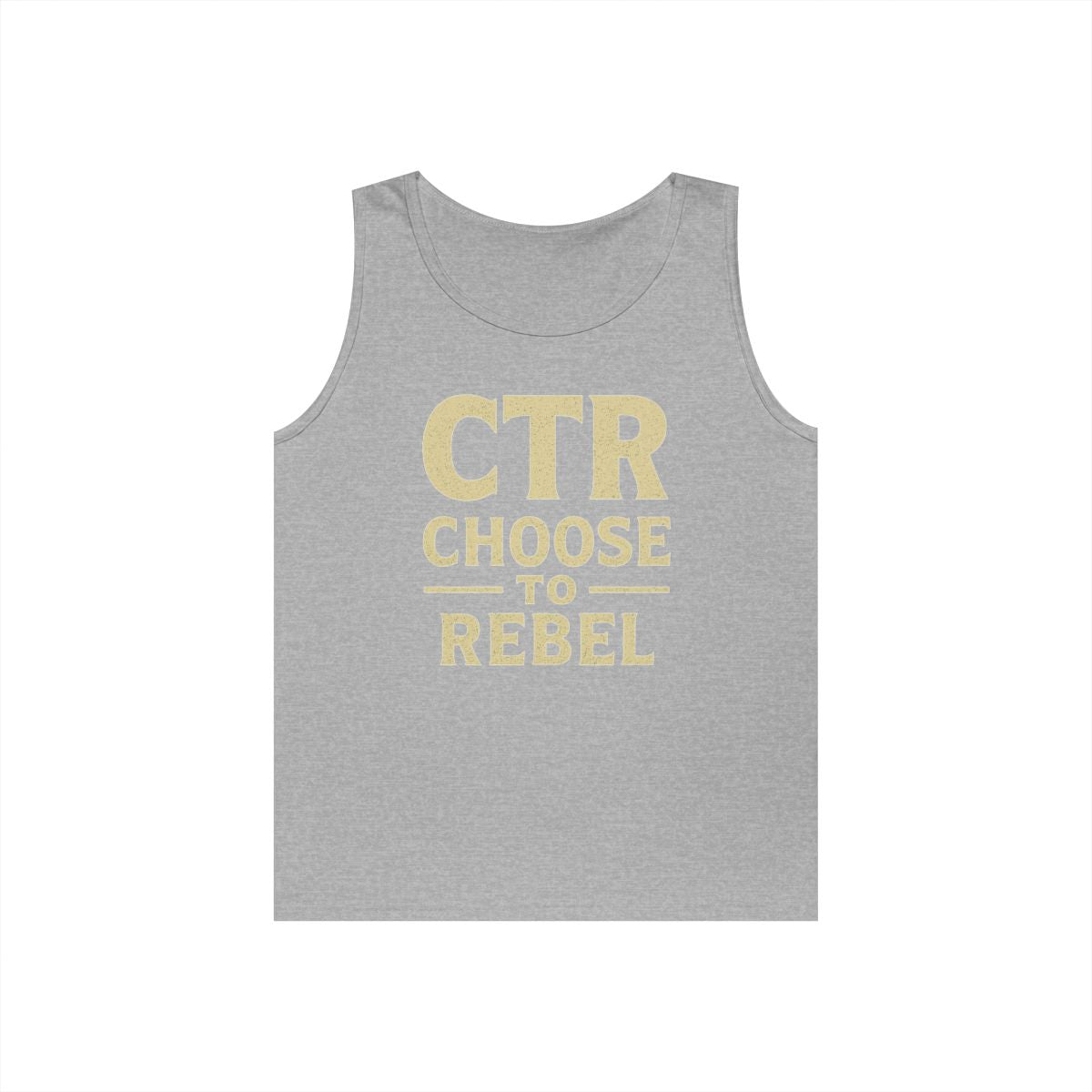 Color: Sport Grey | Choose to Rebel Tank Top