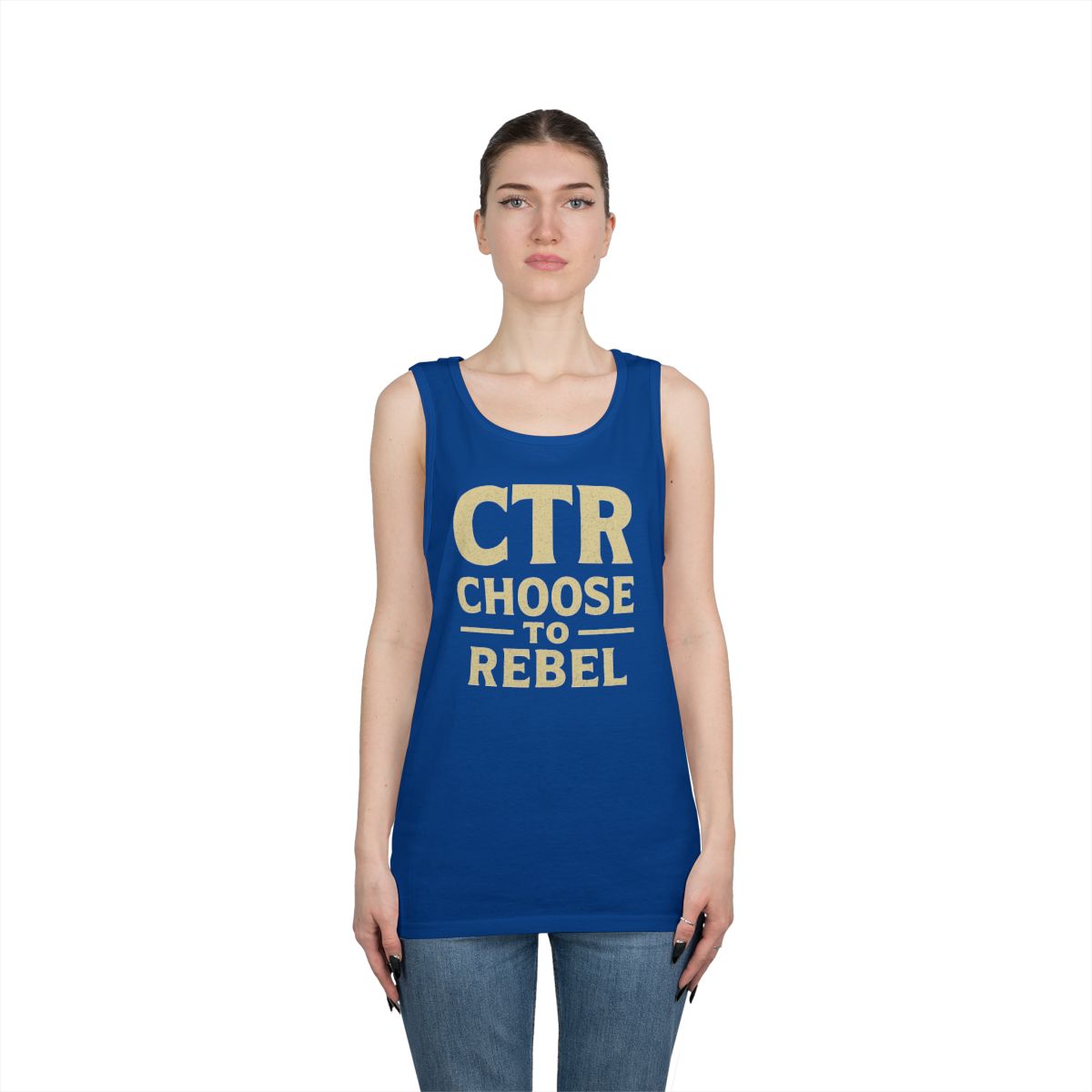 Color: Royal | Choose to Rebel Tank Top