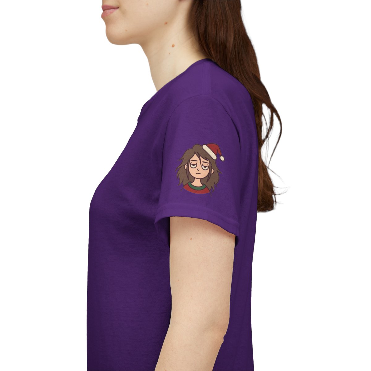 Color: Purple | Christmas Is Ruined Premium Graphic Tee