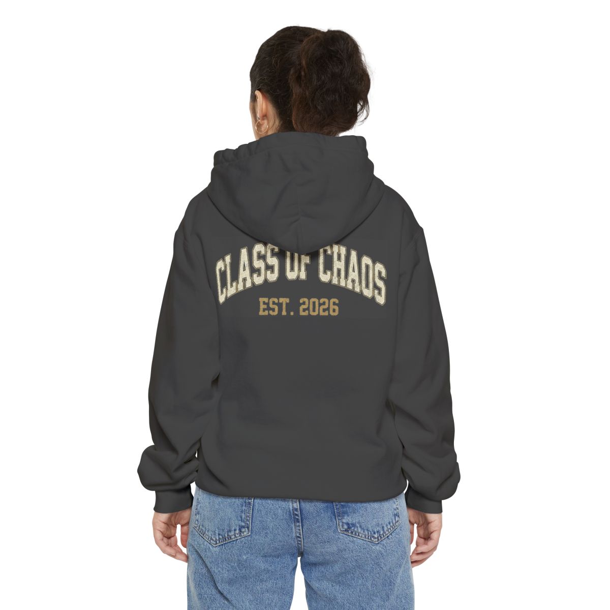 Color: Pepper | Class of Chaos Garment-Dyed Hoodie